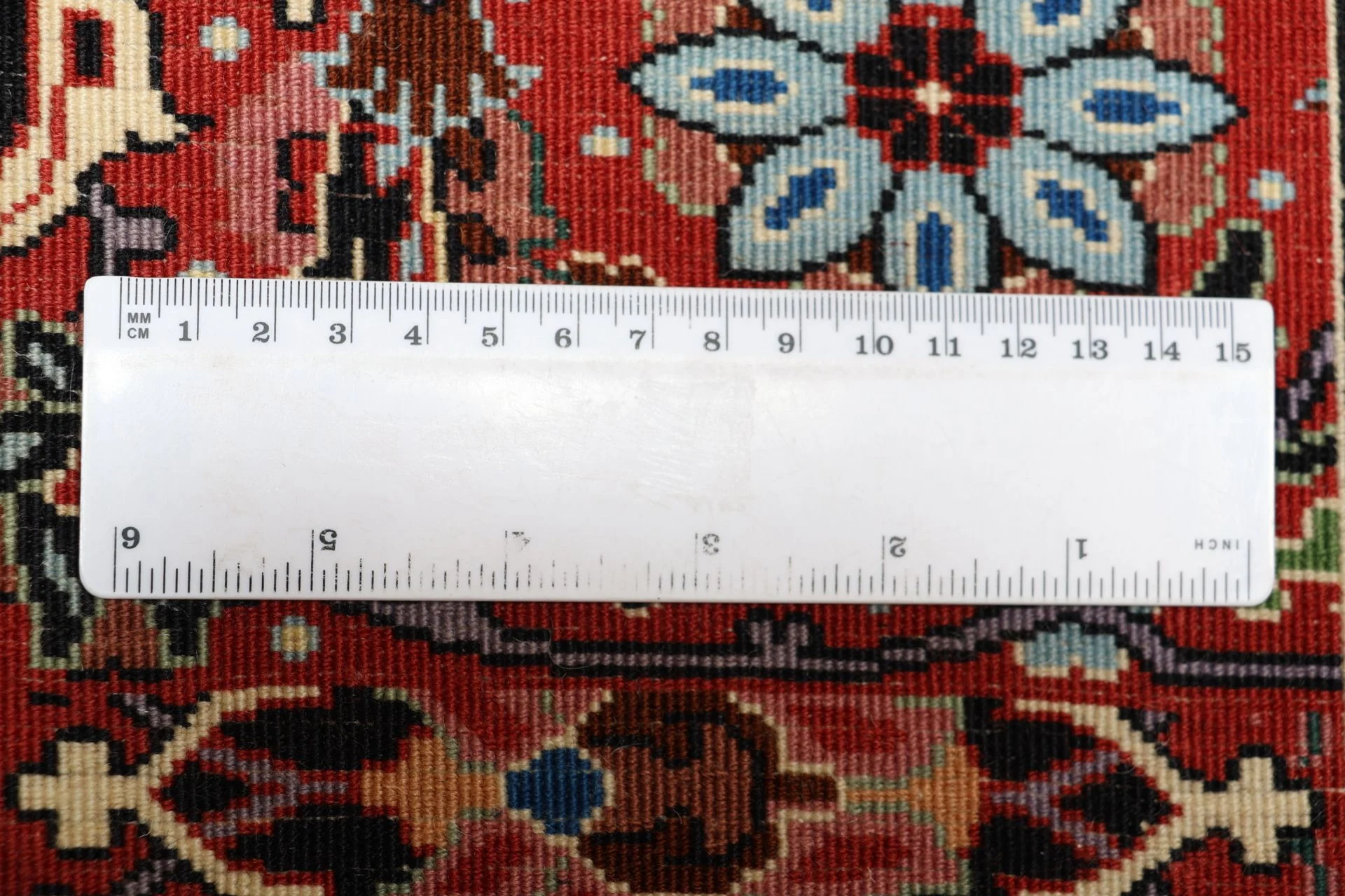 Hand-Knotted Bijar Persian Rug, 254 × 348 cm, Wool - Image 11