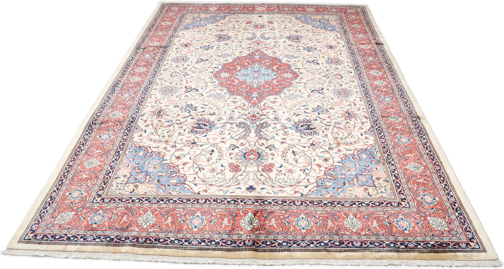 Alternative view of Hand-Knotted Sarouk Persian Rug, 265 × 396 cm, Wool