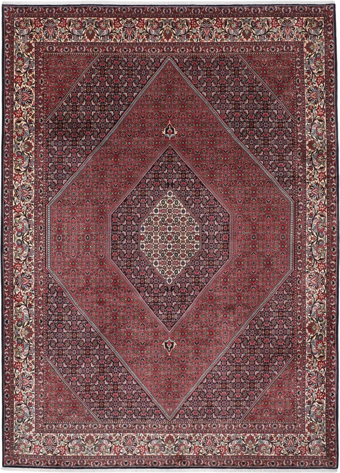 Wool Bijar Persian Rug 260 × 358 cm, hand-knotted