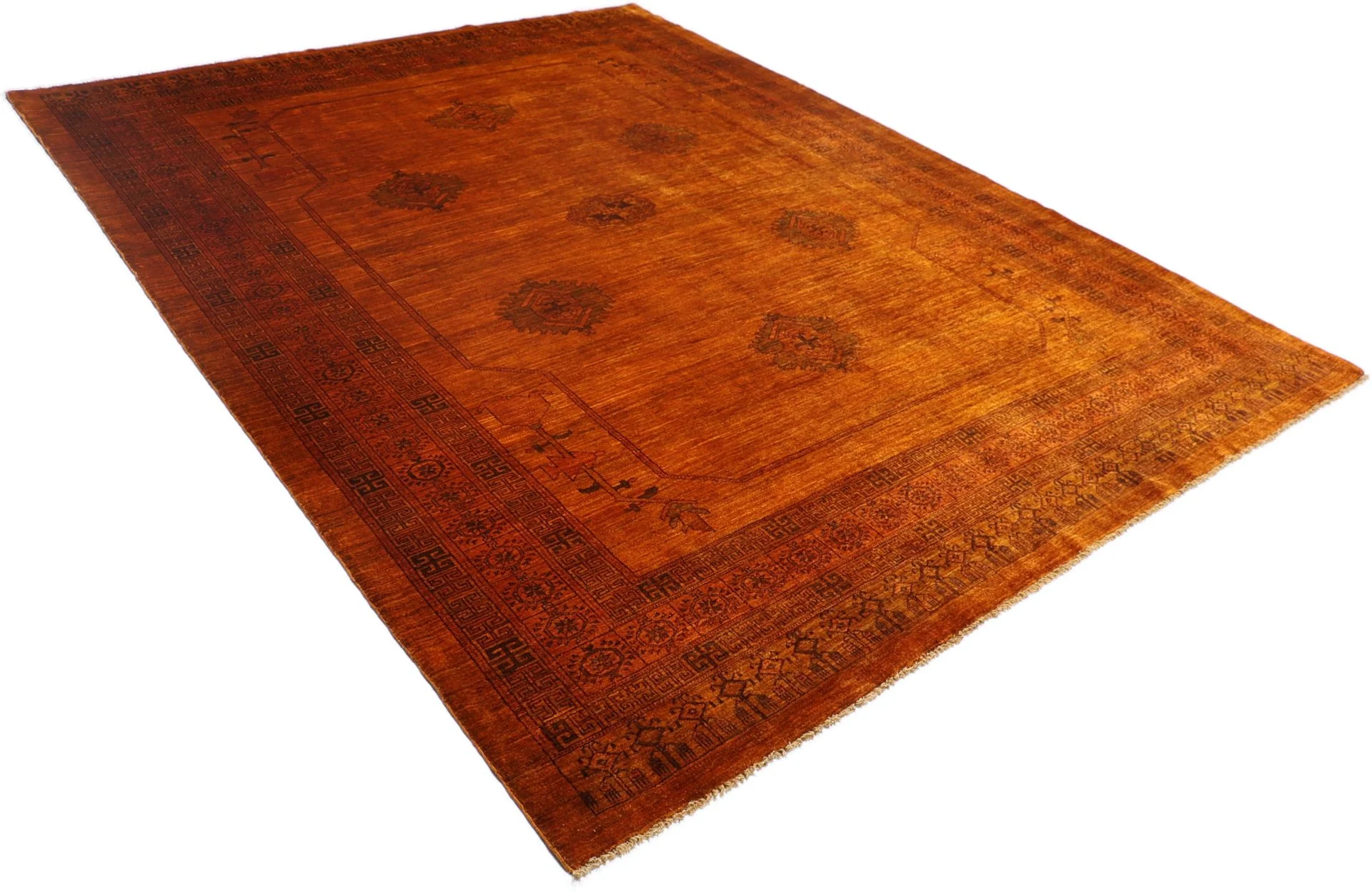 Wool Qashqai Persian Rug 265 × 365 cm, hand-knotted - Image 4
