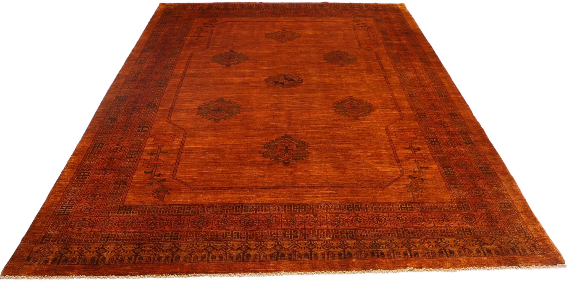 Wool Qashqai Persian Rug 265 × 365 cm, hand-knotted - Image 5
