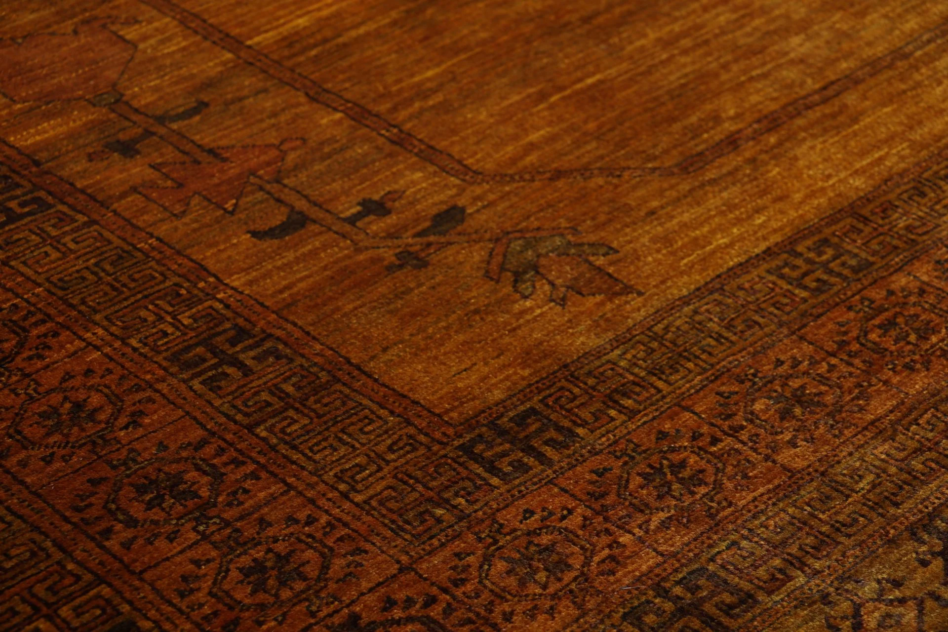 Wool Qashqai Persian Rug 265 × 365 cm, hand-knotted - Image 7