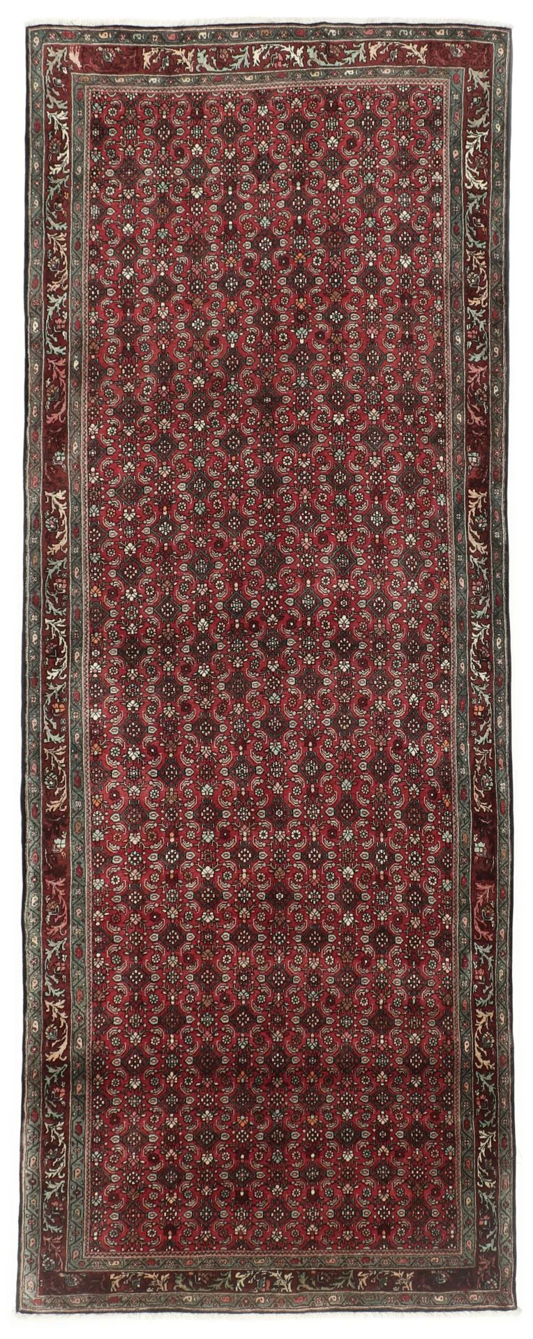 Bijar Persian Rug 155 × 395 cm in Wool, hand-knotted