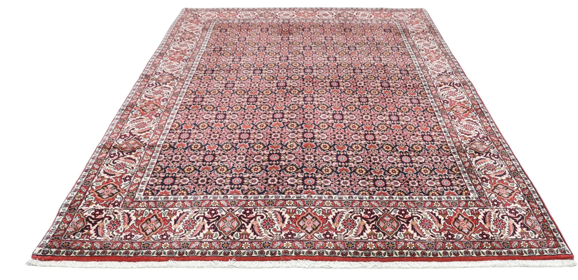 Alternative view of Wool Bijar Persian Rug 173 × 240 cm, hand-knotted