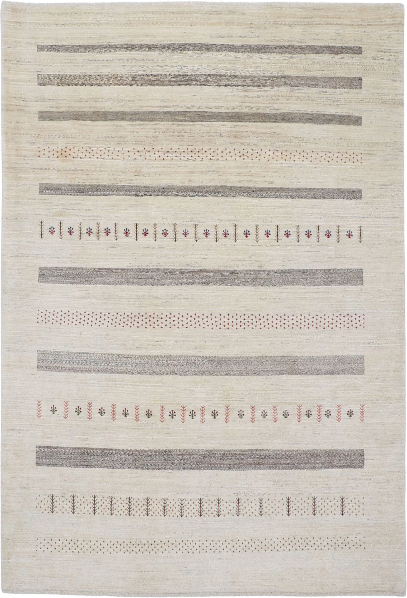 Wool Loribaft Persian Rug 200 × 290 cm, hand-knotted