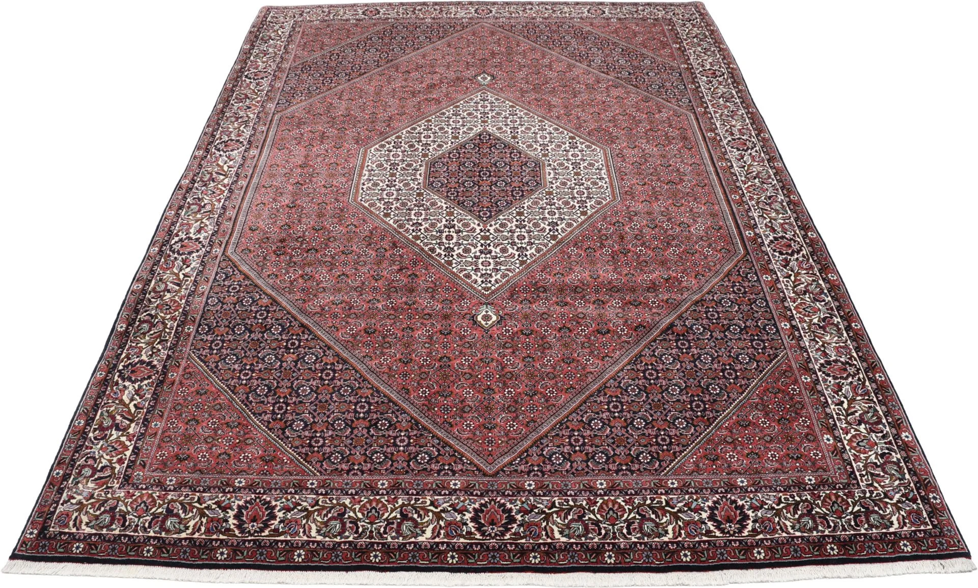 Alternative view of Wool Bijar Persian Rug 210 × 300 cm, hand-knotted