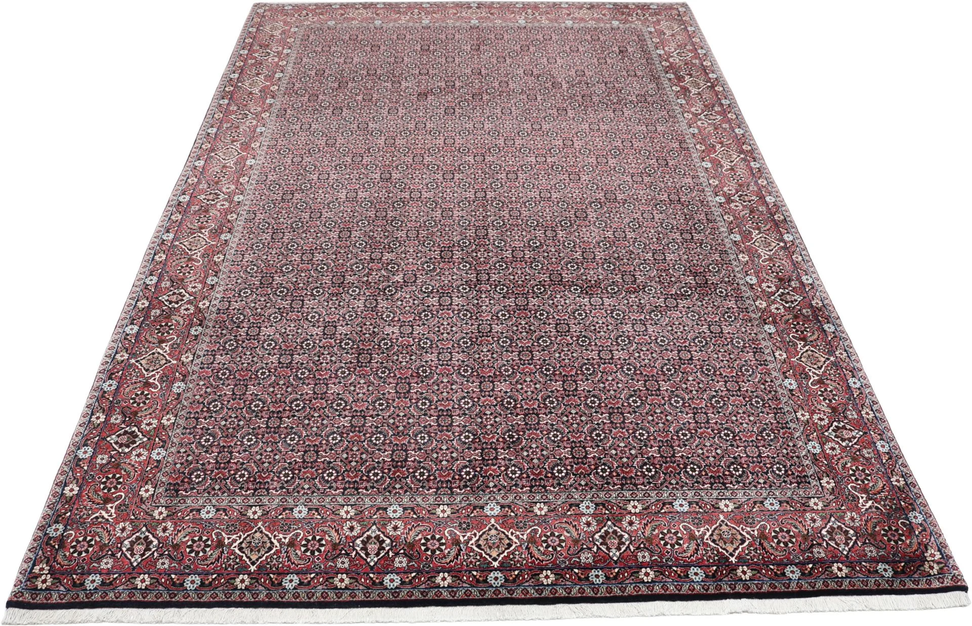 Alternative view of Bijar Persian Rug 201 × 301 cm in Wool, hand-knotted