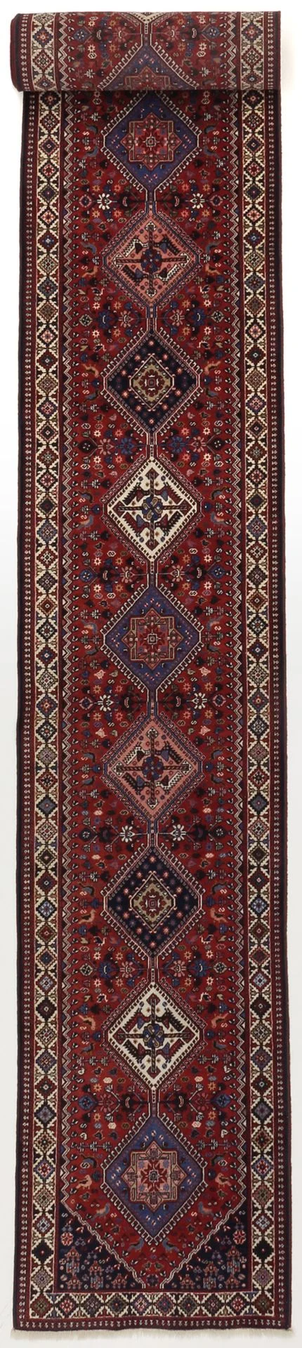 Hand-Knotted Persian Rug, 83 × 795 cm, Wool