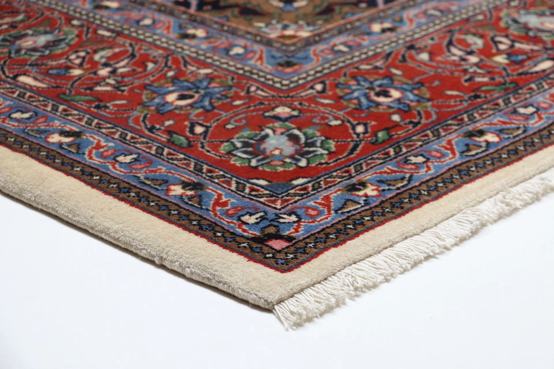 Hand-Knotted Sarouk Persian Rug, 220 × 327 cm, Wool - Image 8