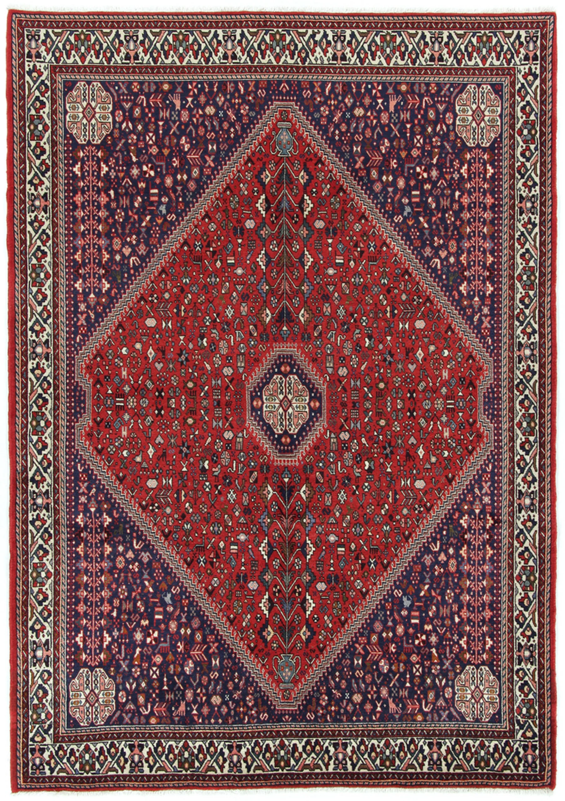 Wool Persian Rug 177 × 250 cm, hand-knotted