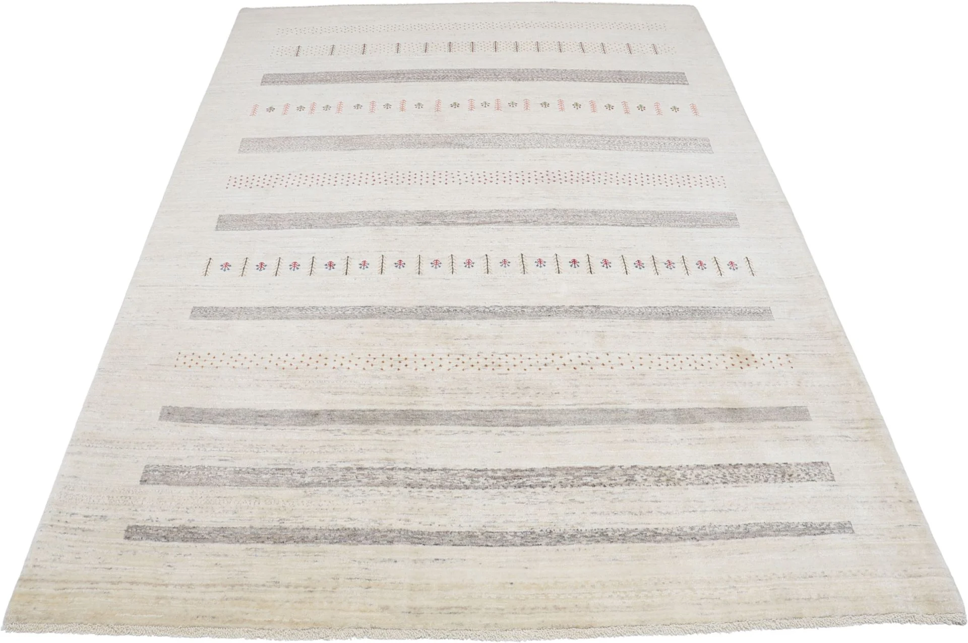 Alternative view of Wool Loribaft Persian Rug 200 × 290 cm, hand-knotted