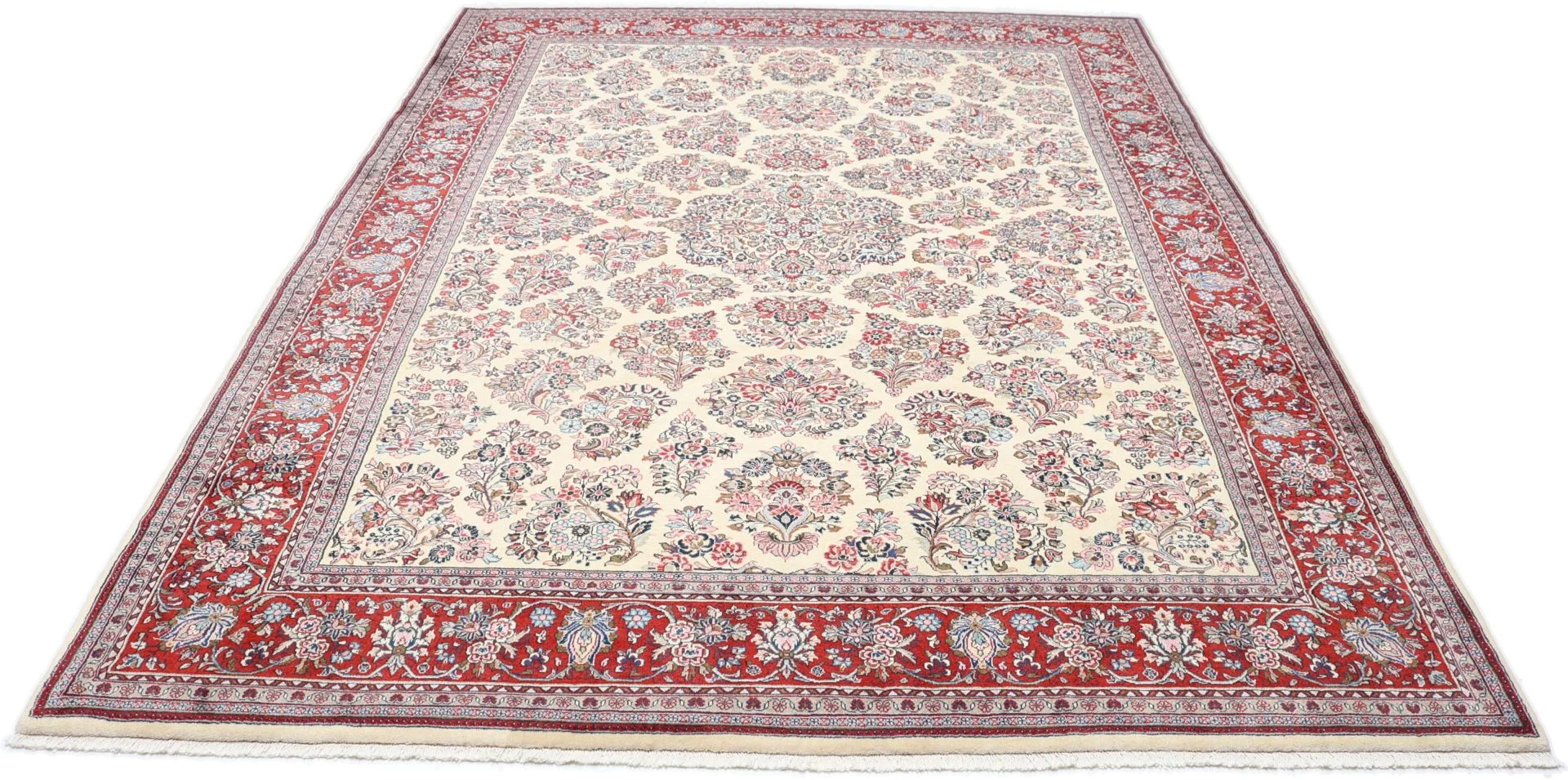 Alternative view of Hand-Knotted Sarouk Persian Rug, 250 × 340 cm, Wool