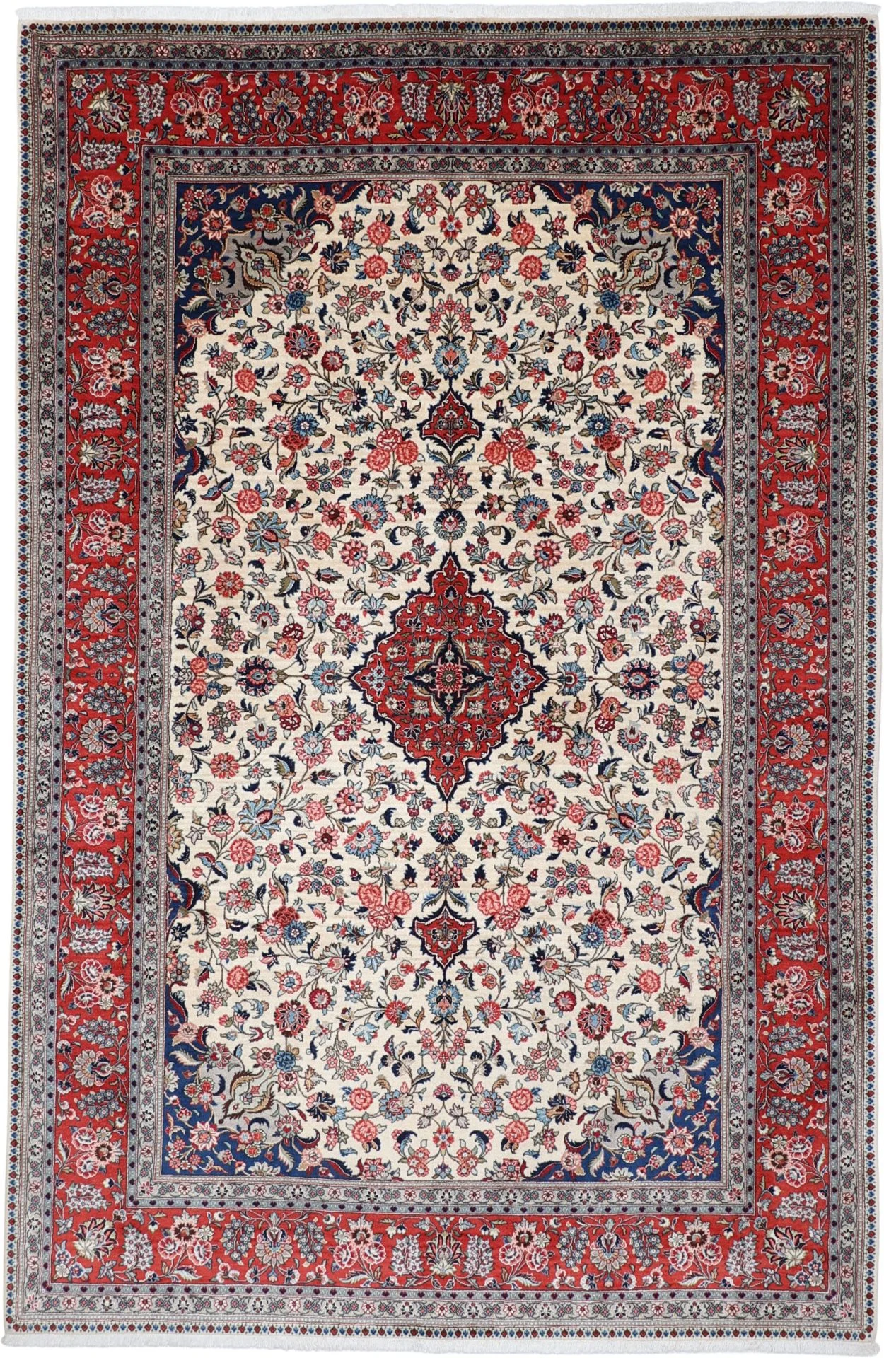 Sarouk Persian Rug 200 × 305 cm in Wool, hand-knotted