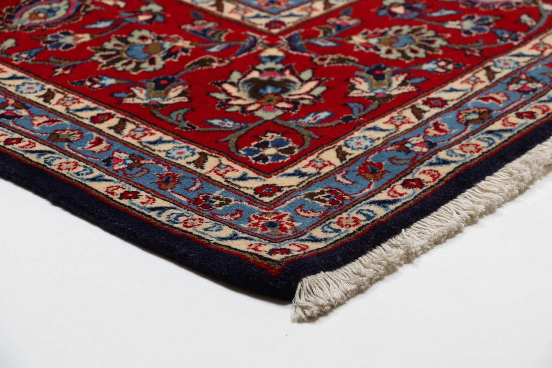Wool Kashan Persian Rug 246 × 345 cm, hand-knotted - Image 6