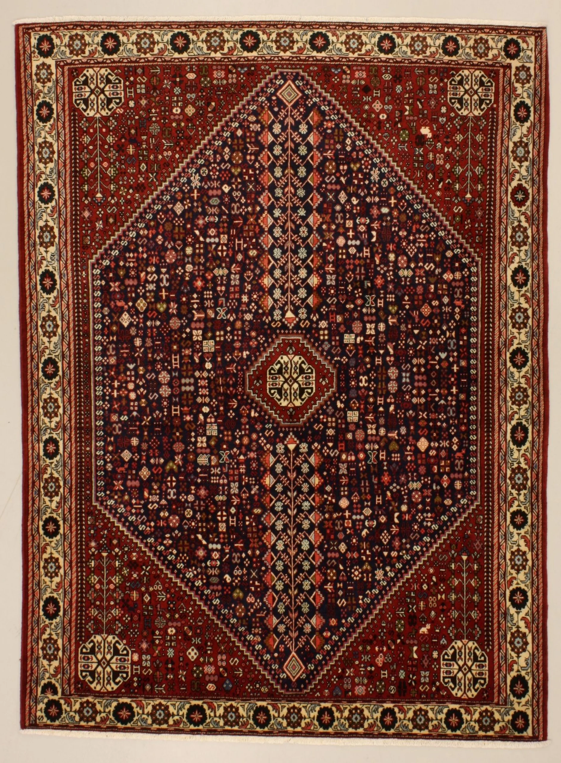 Wool Persian Rug 184 × 250 cm, hand-knotted