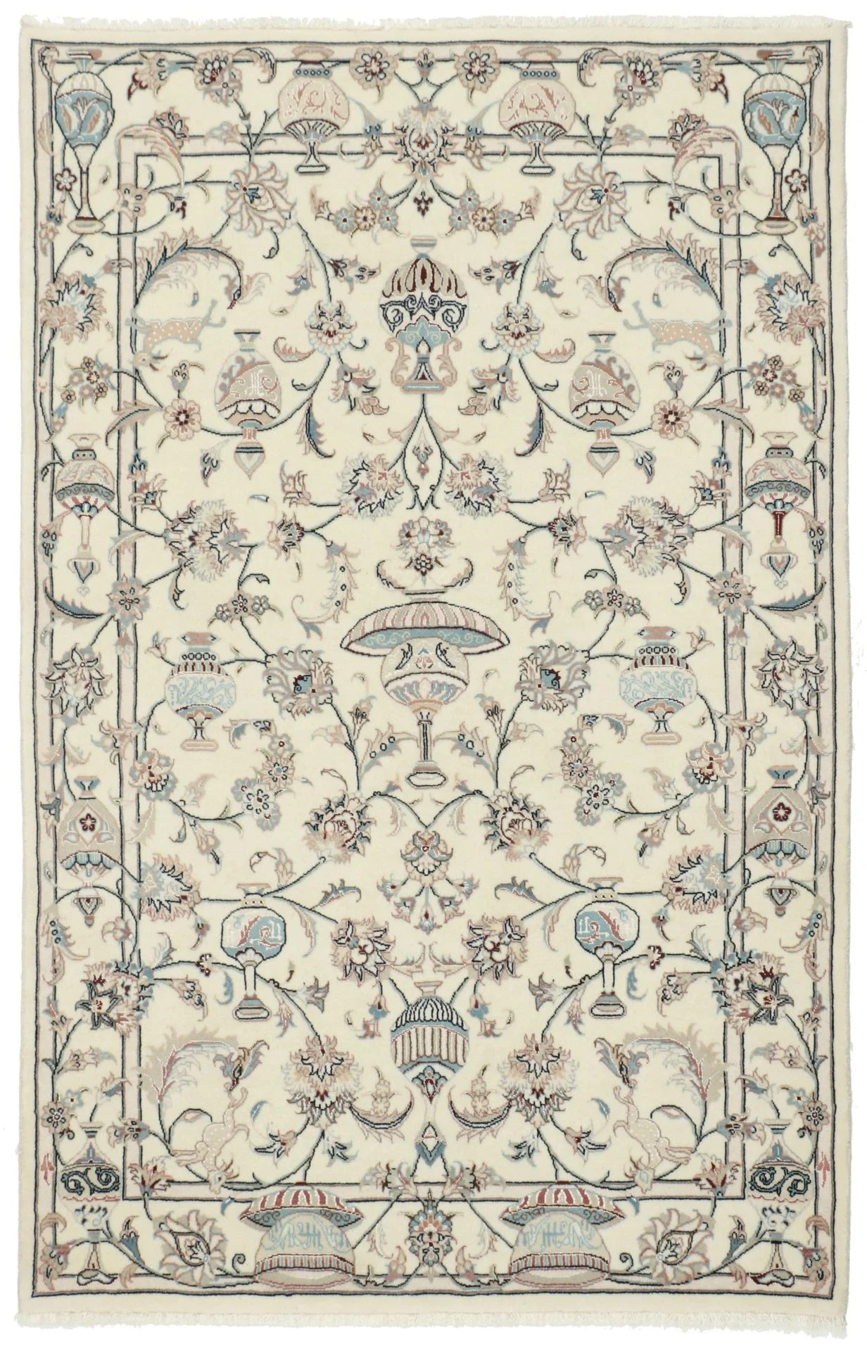 Kashmar Persian Rug 140 × 205 cm in Wool, hand-knotted
