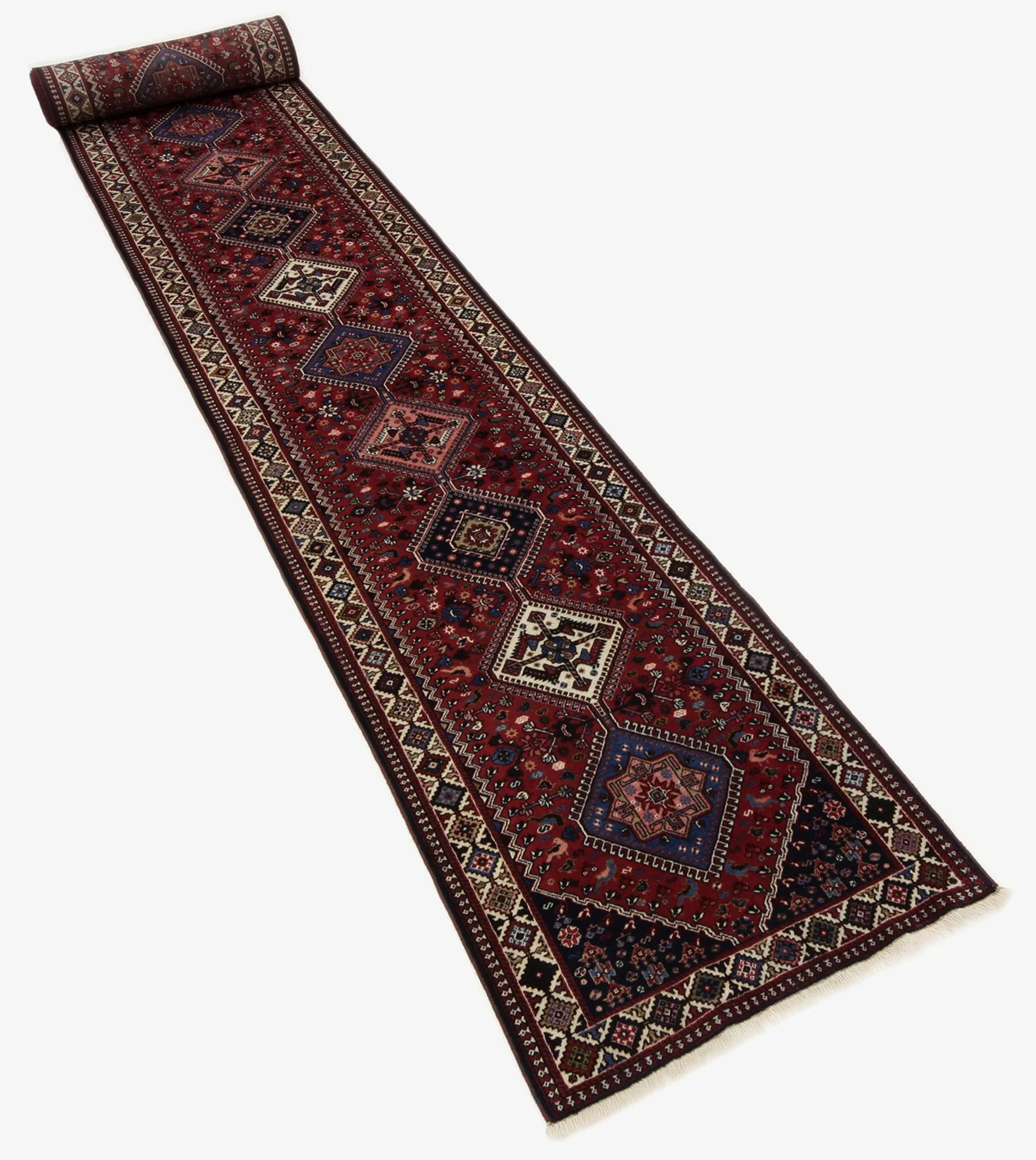 Alternative view of Hand-Knotted Persian Rug, 83 × 795 cm, Wool