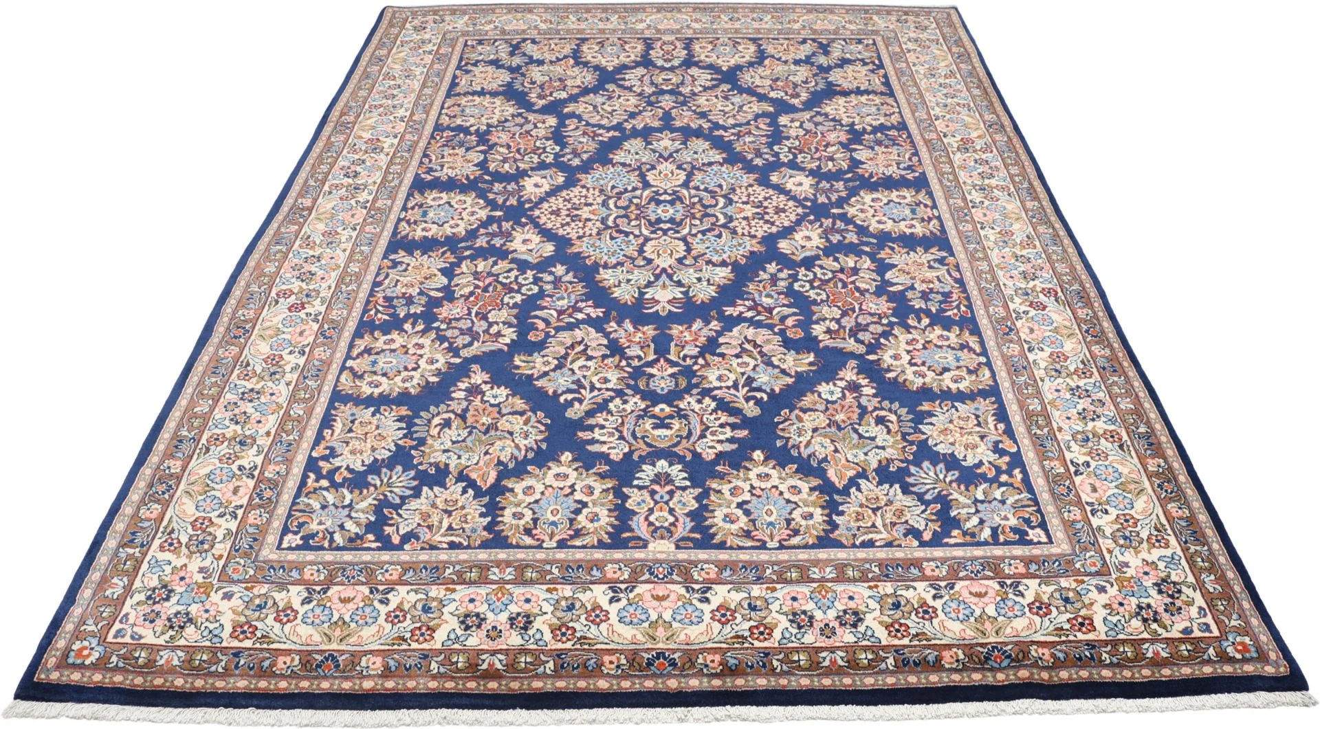 Alternative view of Sarouk Persian Rug 218 × 315 cm in Wool, hand-knotted
