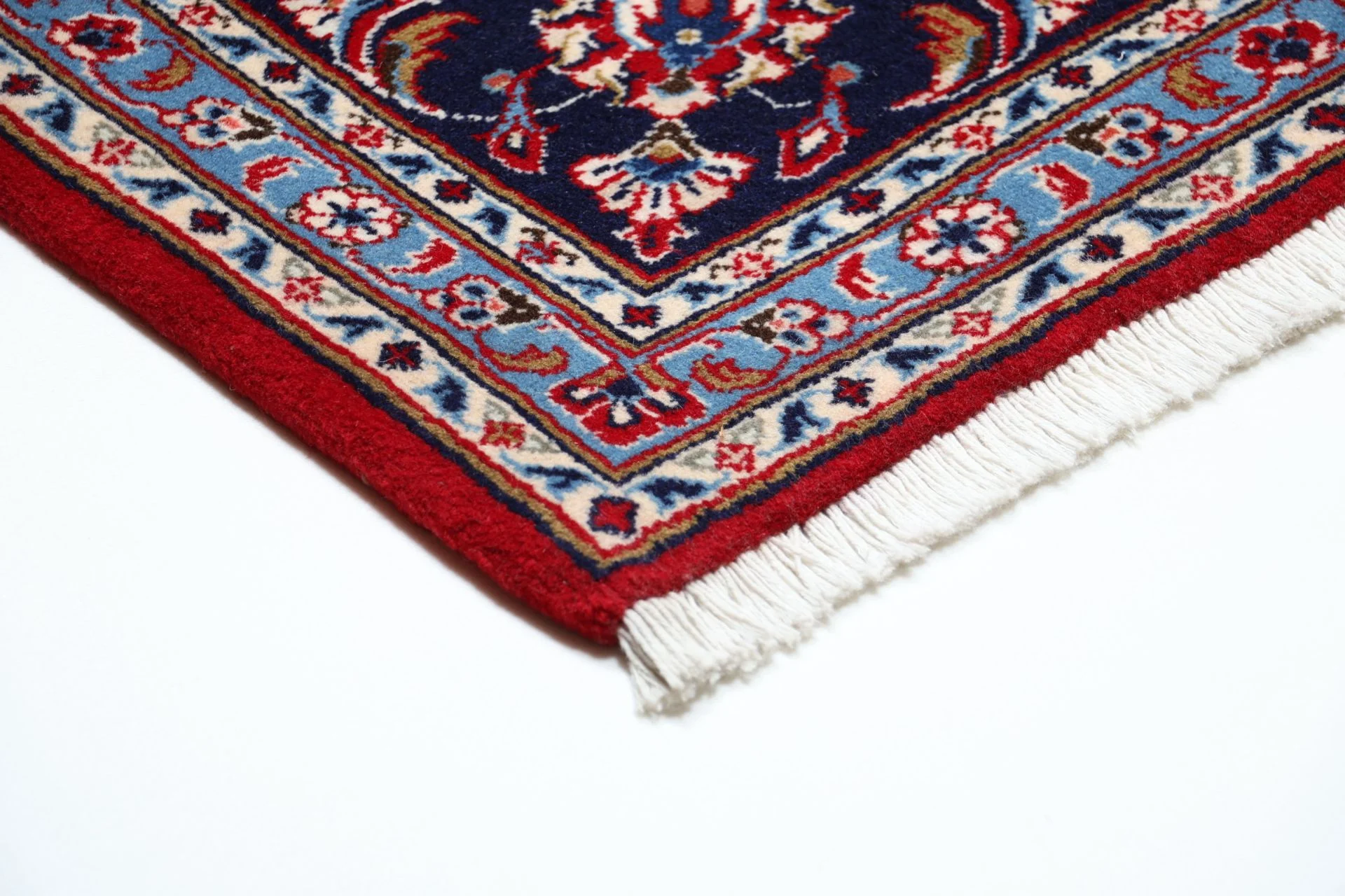 Wool Kashan Persian Rug 204 × 300 cm, hand-knotted - Image 6
