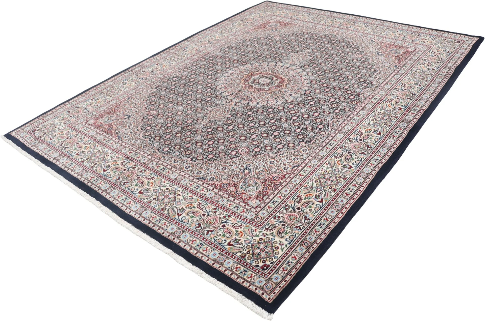 Wool Moud Persian Rug 182 × 240 cm, hand-knotted - Image 3