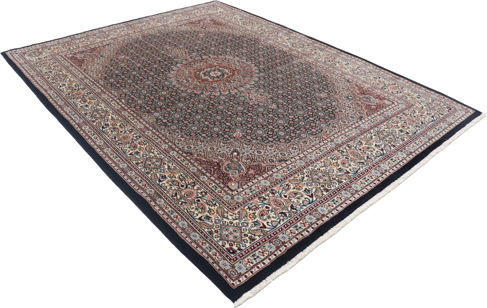 Wool Moud Persian Rug 182 × 240 cm, hand-knotted - Image 4