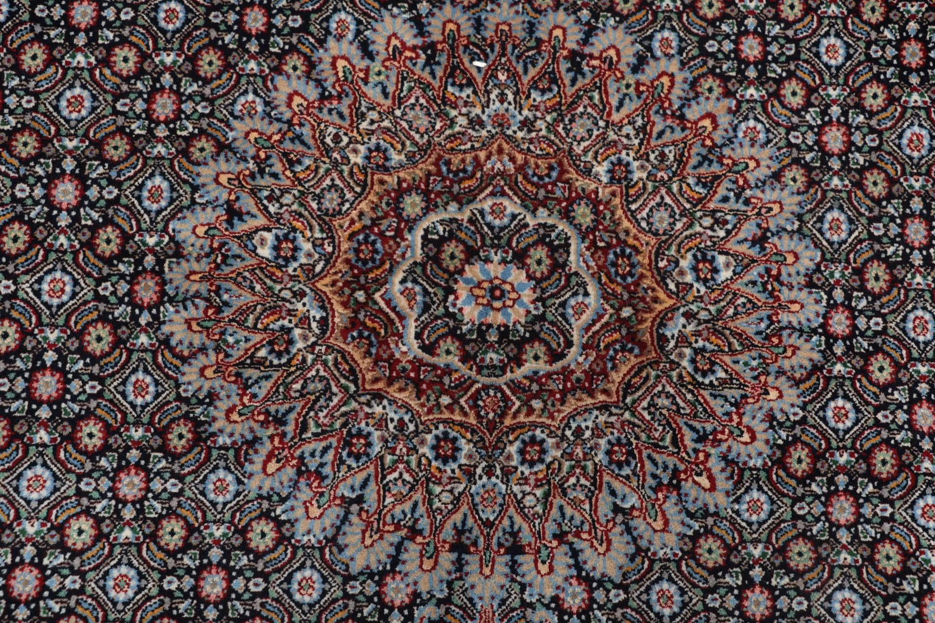 Wool Moud Persian Rug 182 × 240 cm, hand-knotted - Image 9
