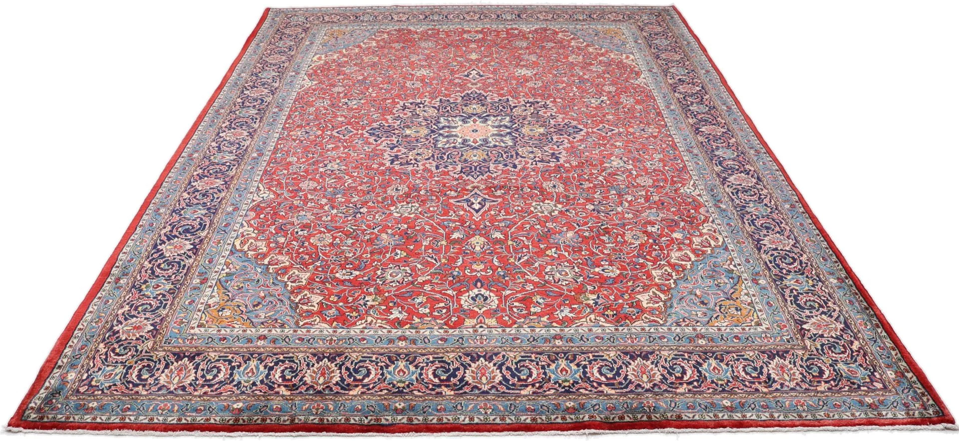 Alternative view of Sarouk Persian Rug 255 × 353 cm in Wool, hand-knotted