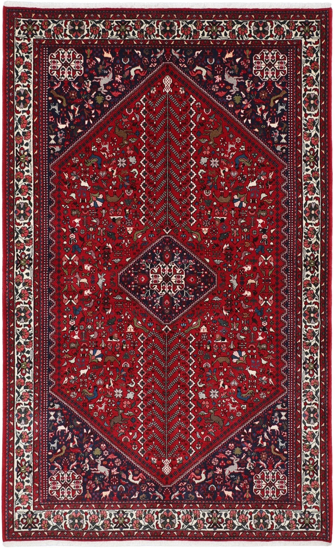 Hand-Knotted Persian Rug, 160 × 257 cm, Wool