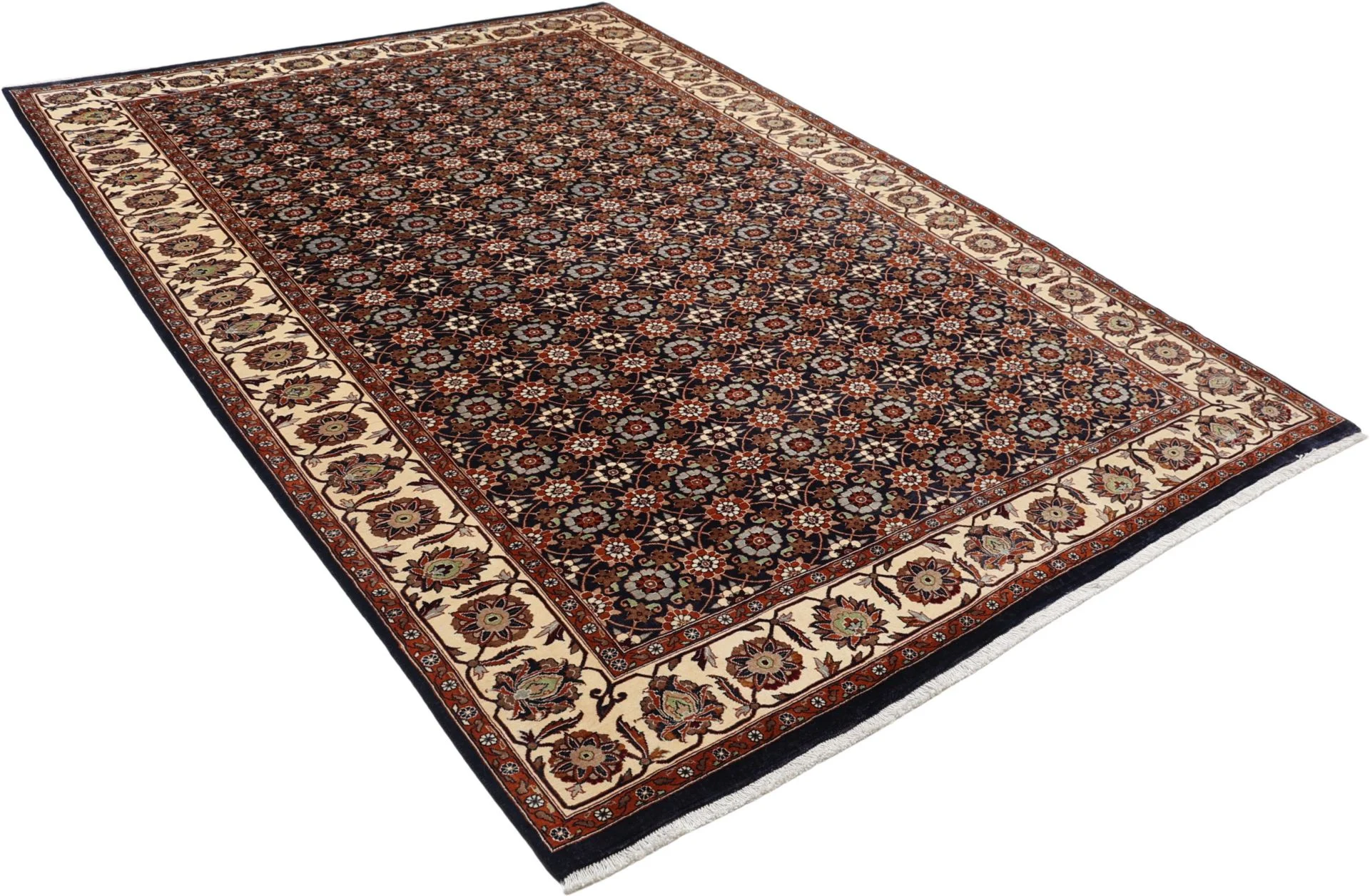 Persian Rug 202 × 280 cm in Wool, hand-knotted - Image 4