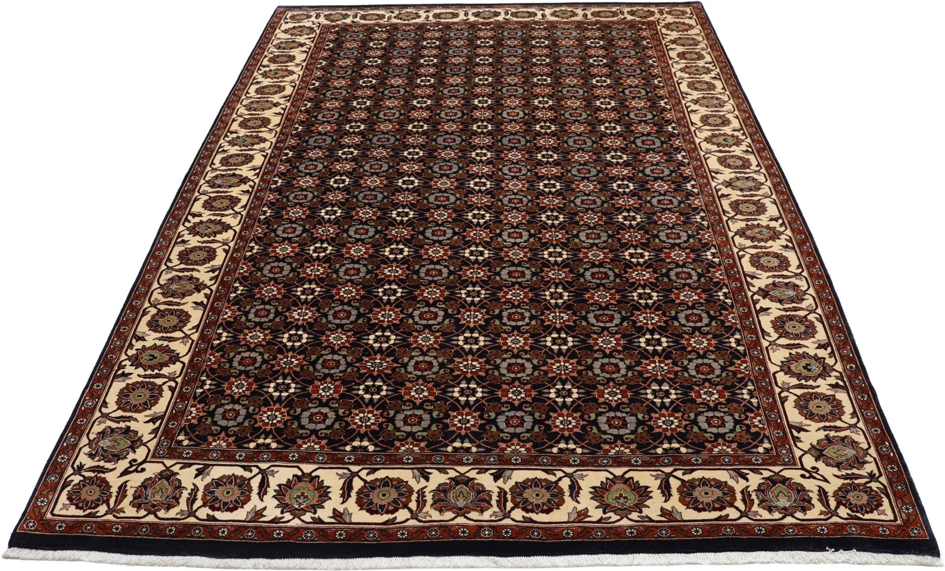 Persian Rug 202 × 280 cm in Wool, hand-knotted - Image 7
