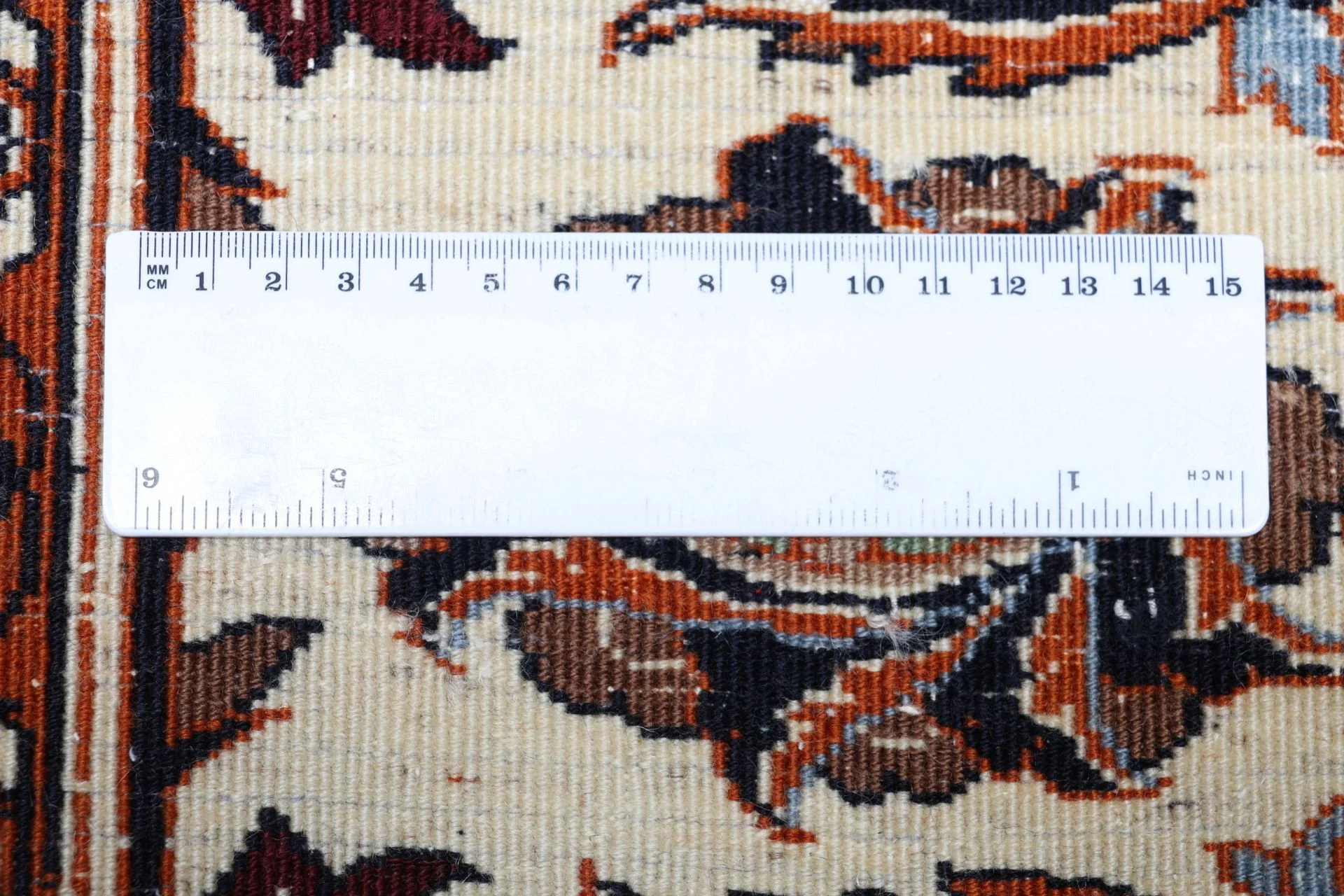 Persian Rug 202 × 280 cm in Wool, hand-knotted - Image 11