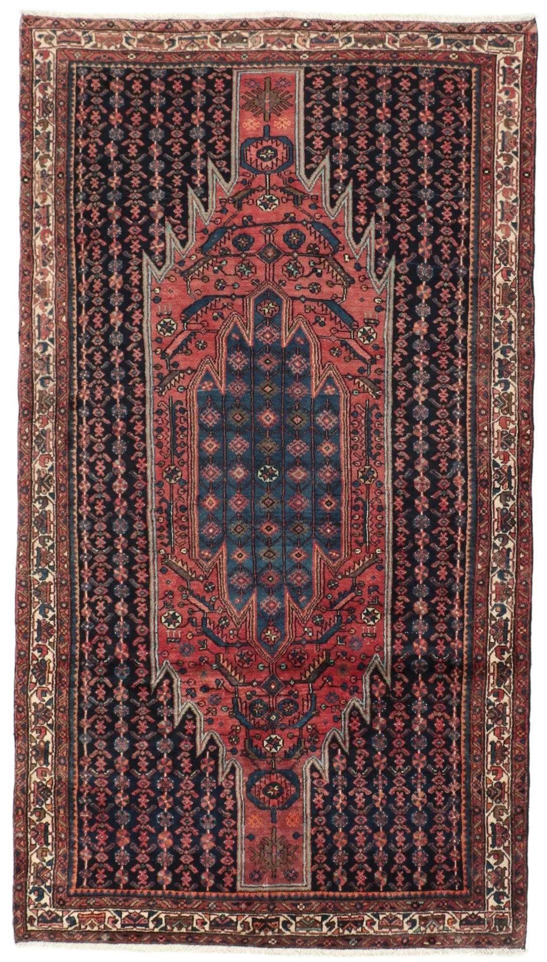 Bijar Persian Rug 156 × 285 cm in Wool, hand-knotted