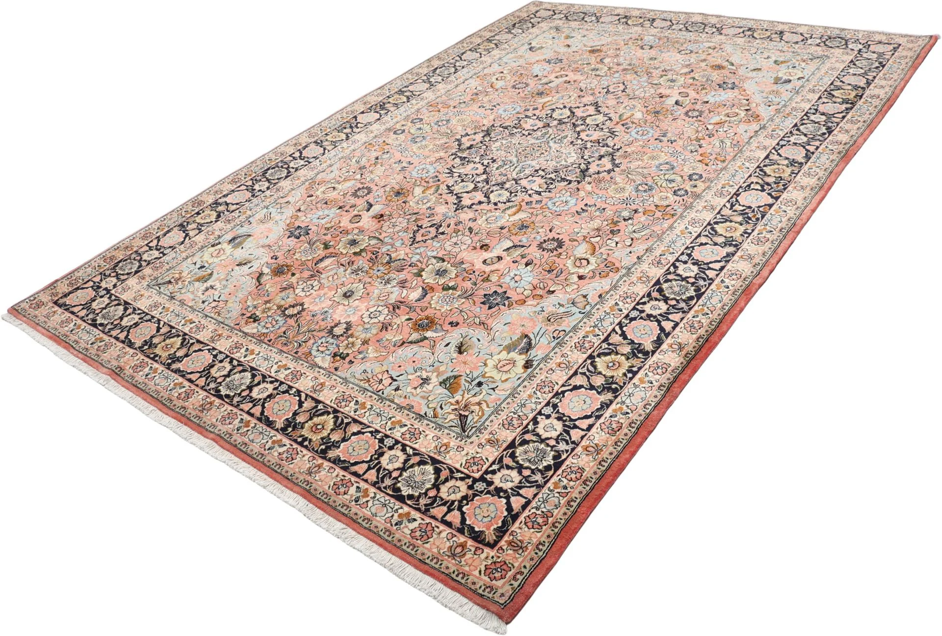Hand-Knotted Sarouk Persian Rug, 210 × 320 cm, Wool - Image 3