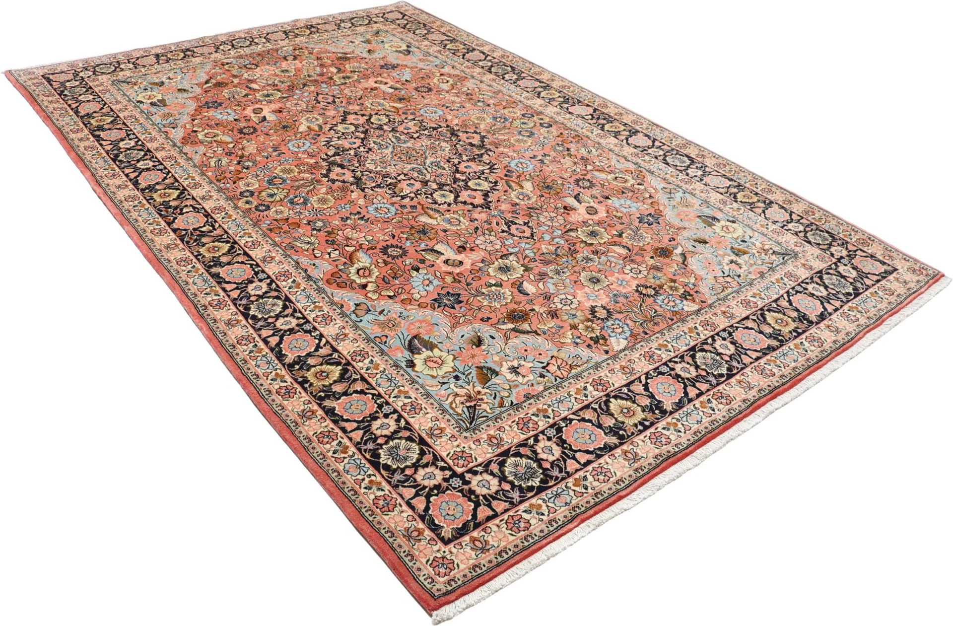 Hand-Knotted Sarouk Persian Rug, 210 × 320 cm, Wool - Image 4