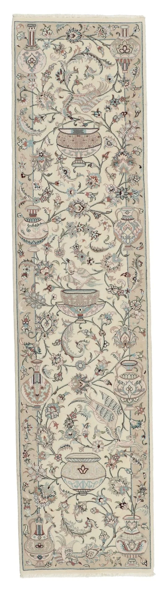 Wool Kashmar Persian Rug 70 × 300 cm, hand-knotted