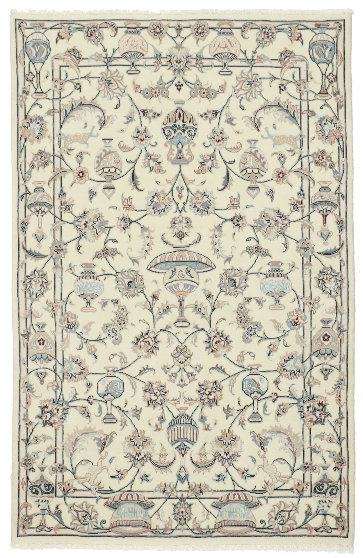 Kashmar Persian Rug 140 × 205 cm in Wool, hand-knotted