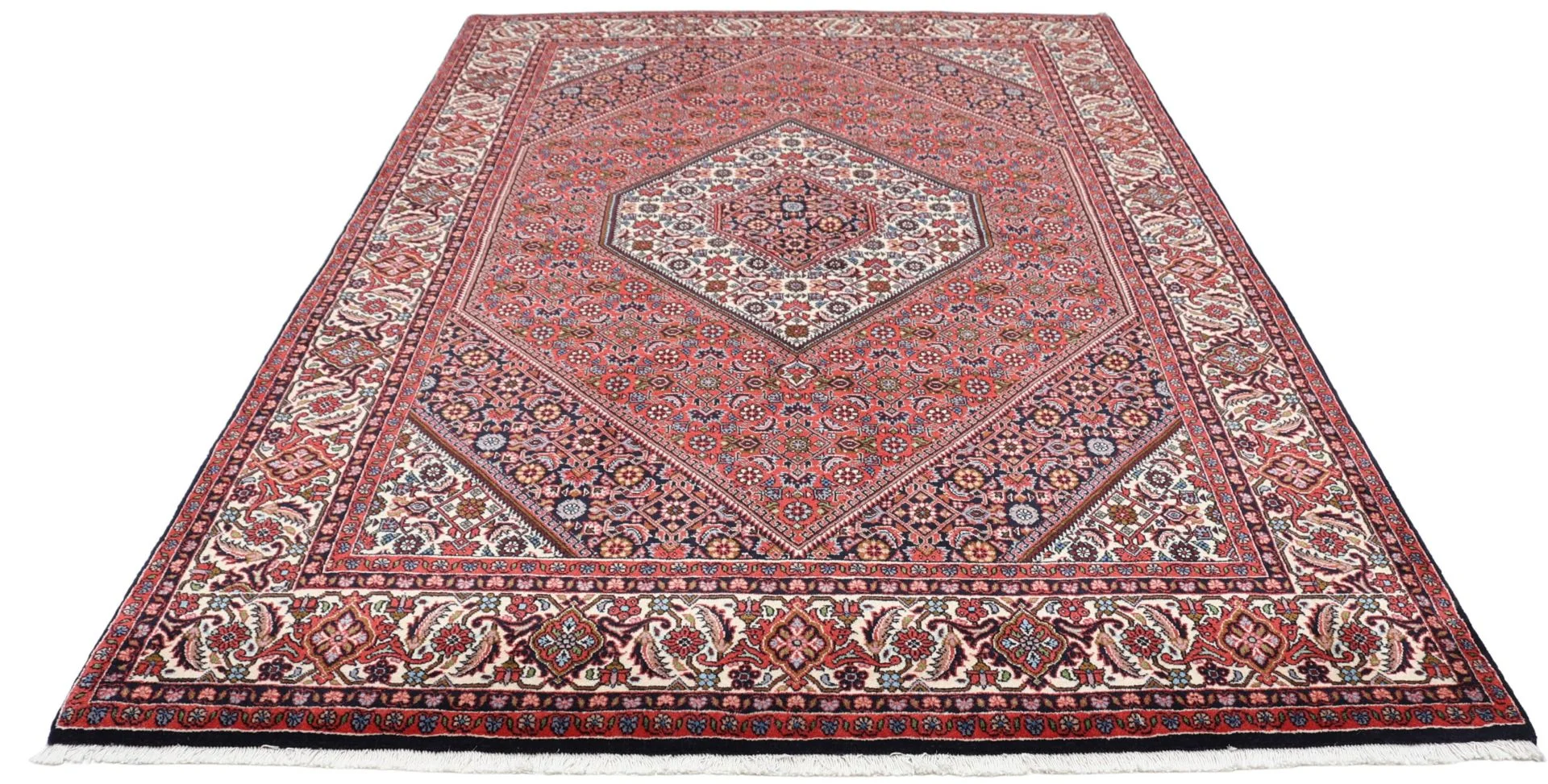 Alternative view of Bijar Persian Rug 170 × 255 cm in Wool, hand-knotted