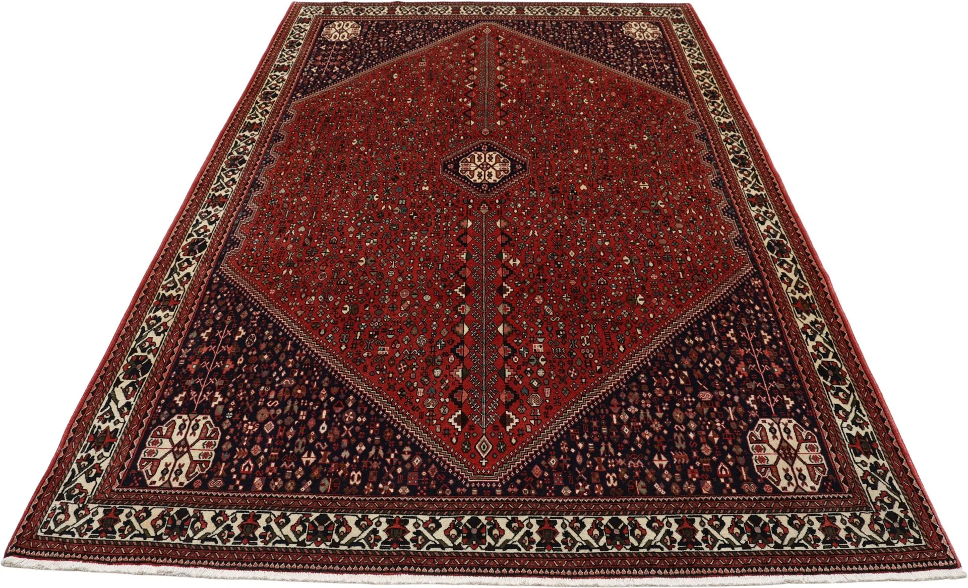 Wool Persian Rug 198 × 298 cm, hand-knotted - Image 7