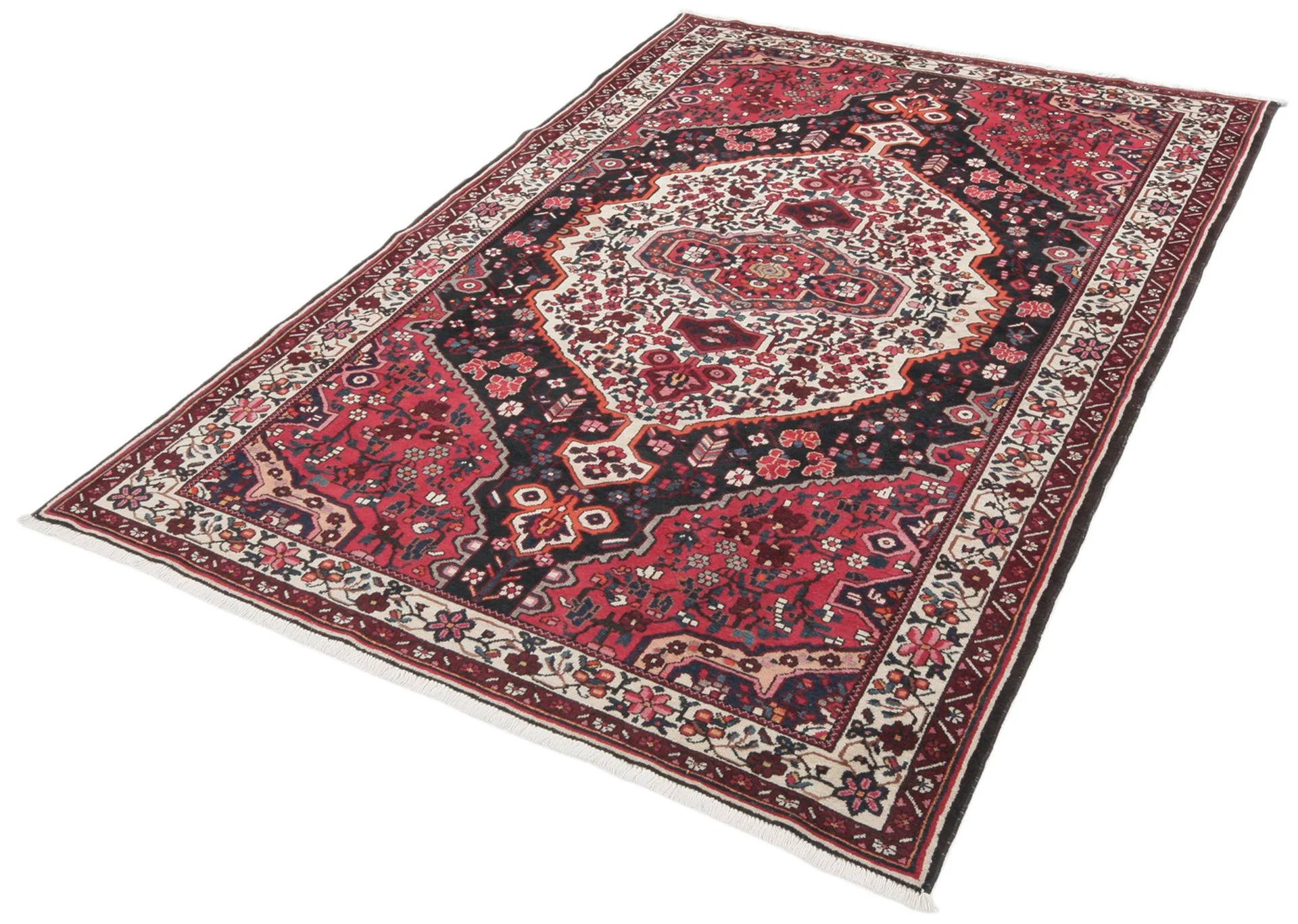 Alternative view of Hand-Knotted Bakhtiari Persian Rug, 170 × 255 cm, Wool