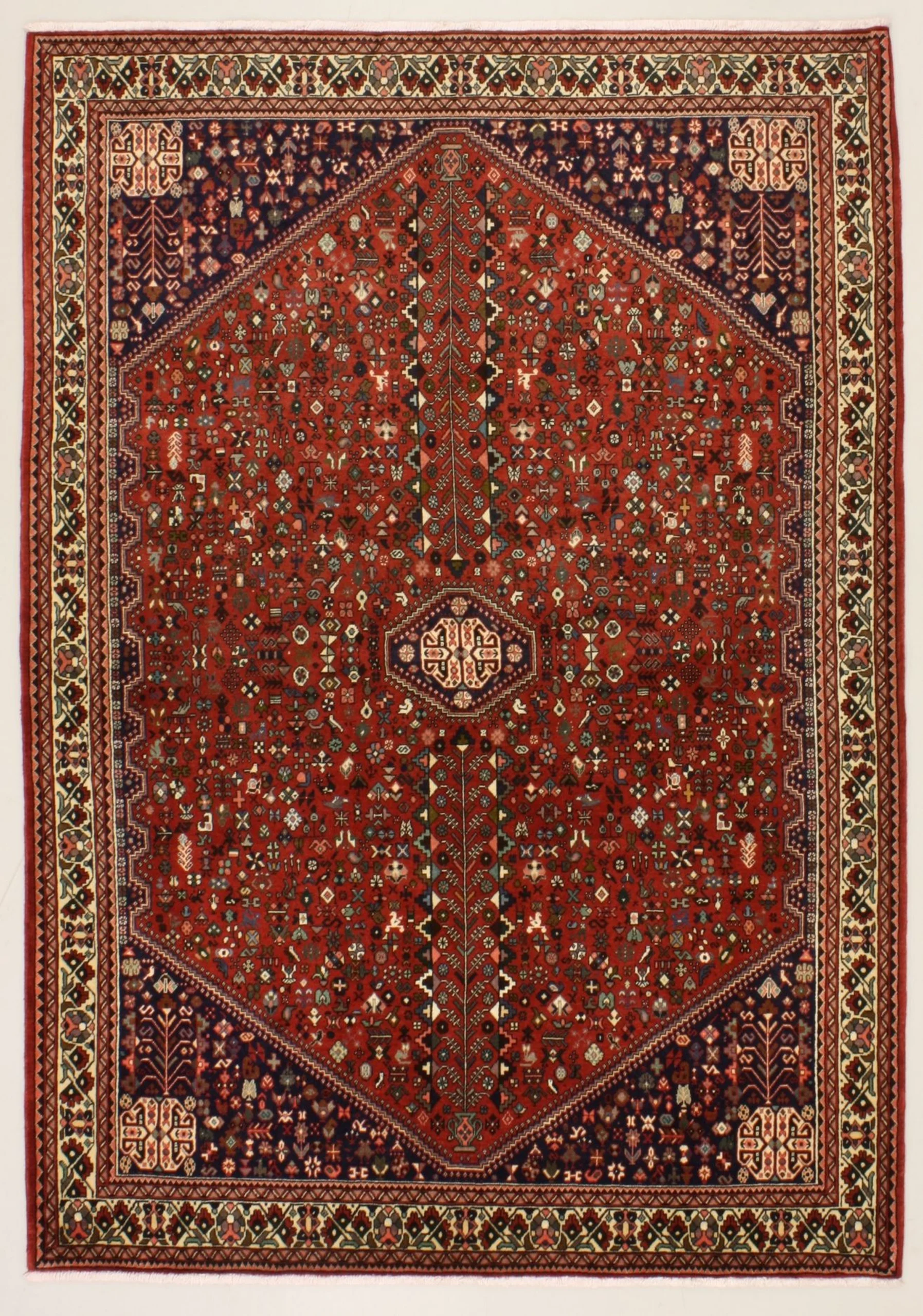 Hand-Knotted Persian Rug, 175 × 247 cm, Wool