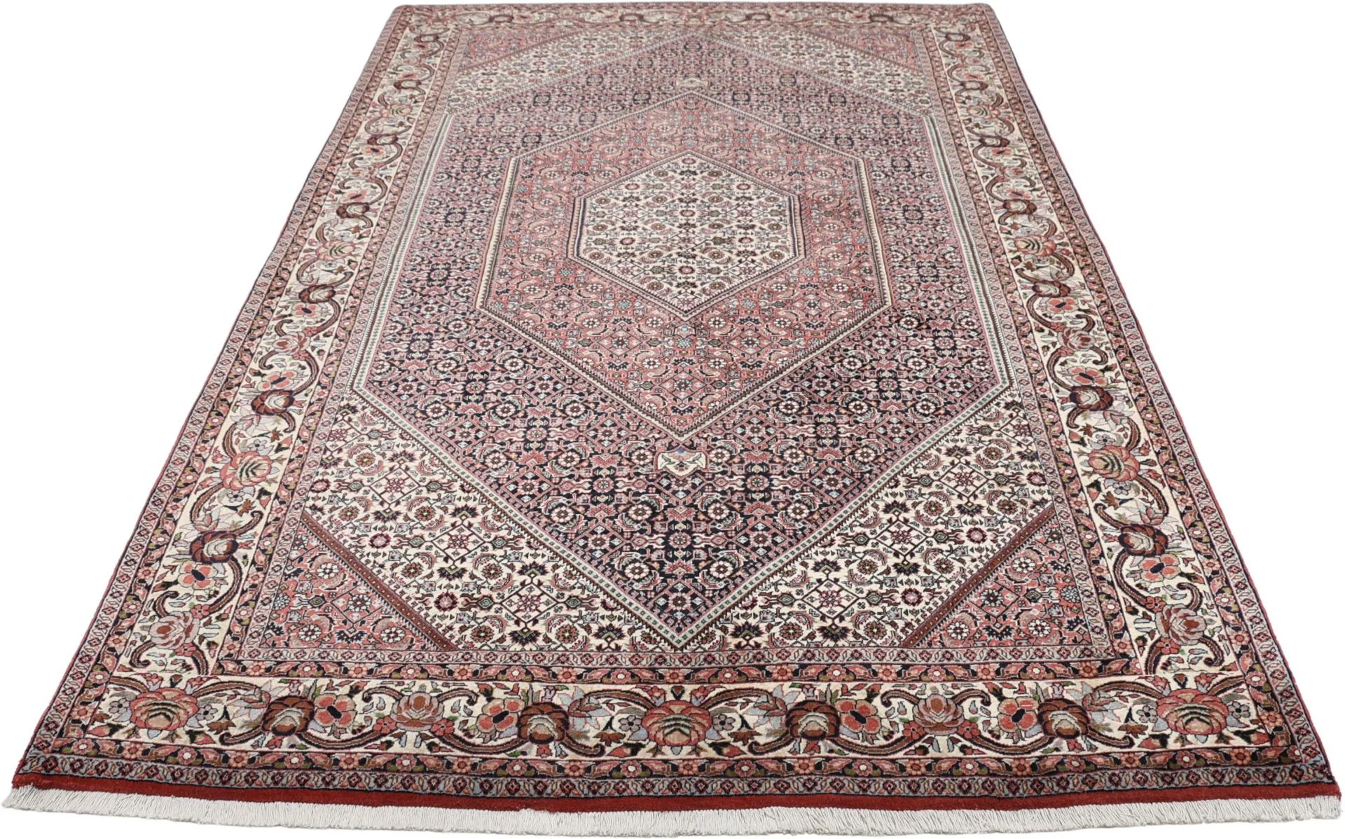 Alternative view of Hand-Knotted Bijar Persian Rug, 155 × 260 cm, Wool
