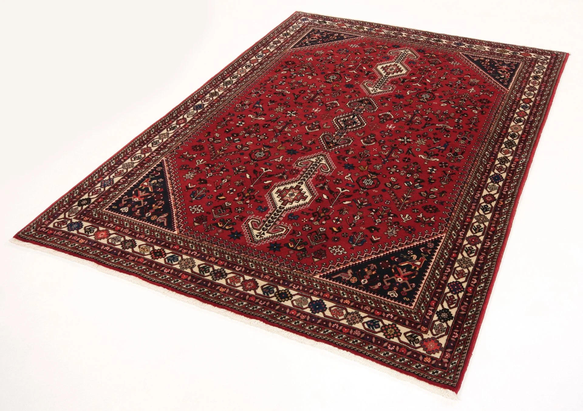 Alternative view of Hand-Knotted Persian Rug, 171 × 237 cm, Wool