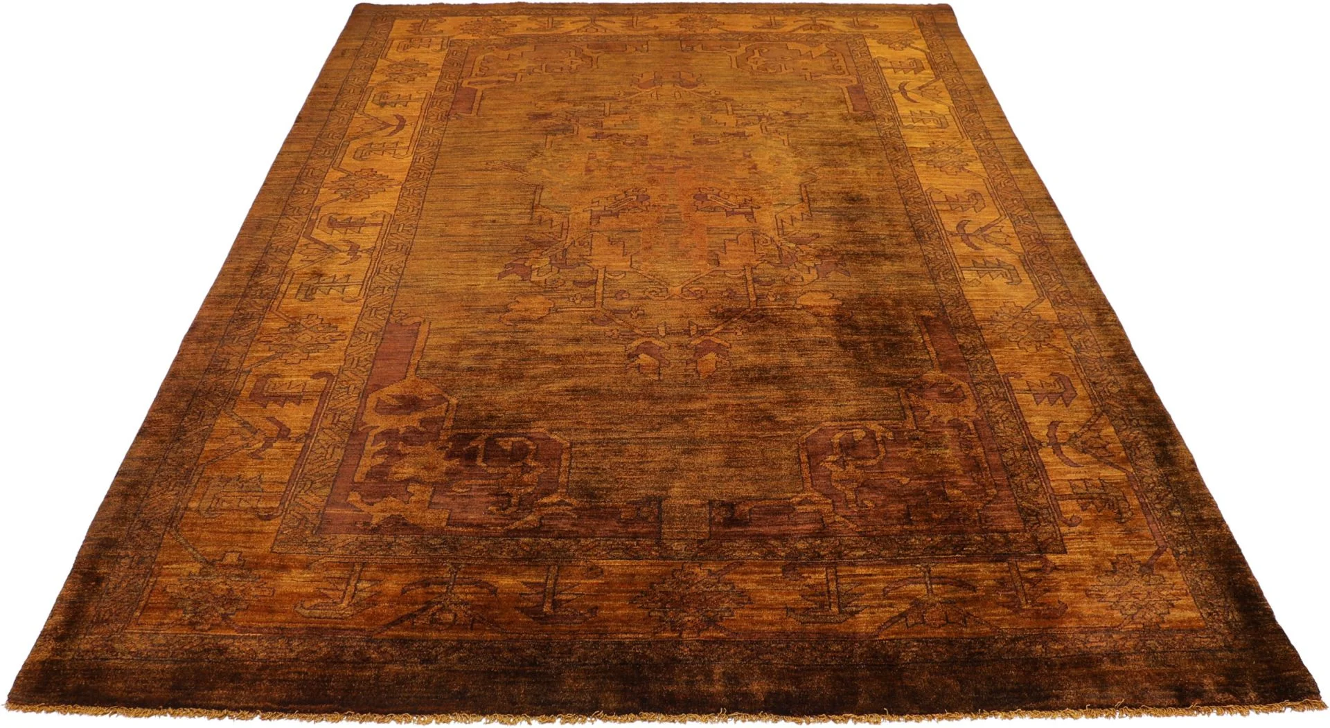 Alternative view of Wool Qashqai Persian Rug 205 × 283 cm, hand-knotted