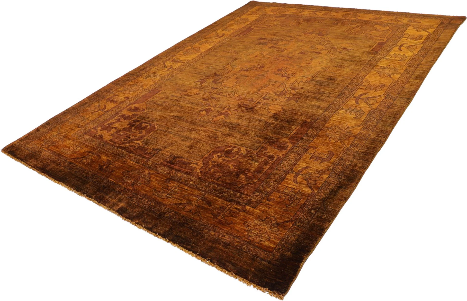 Wool Qashqai Persian Rug 205 × 283 cm, hand-knotted - Image 3