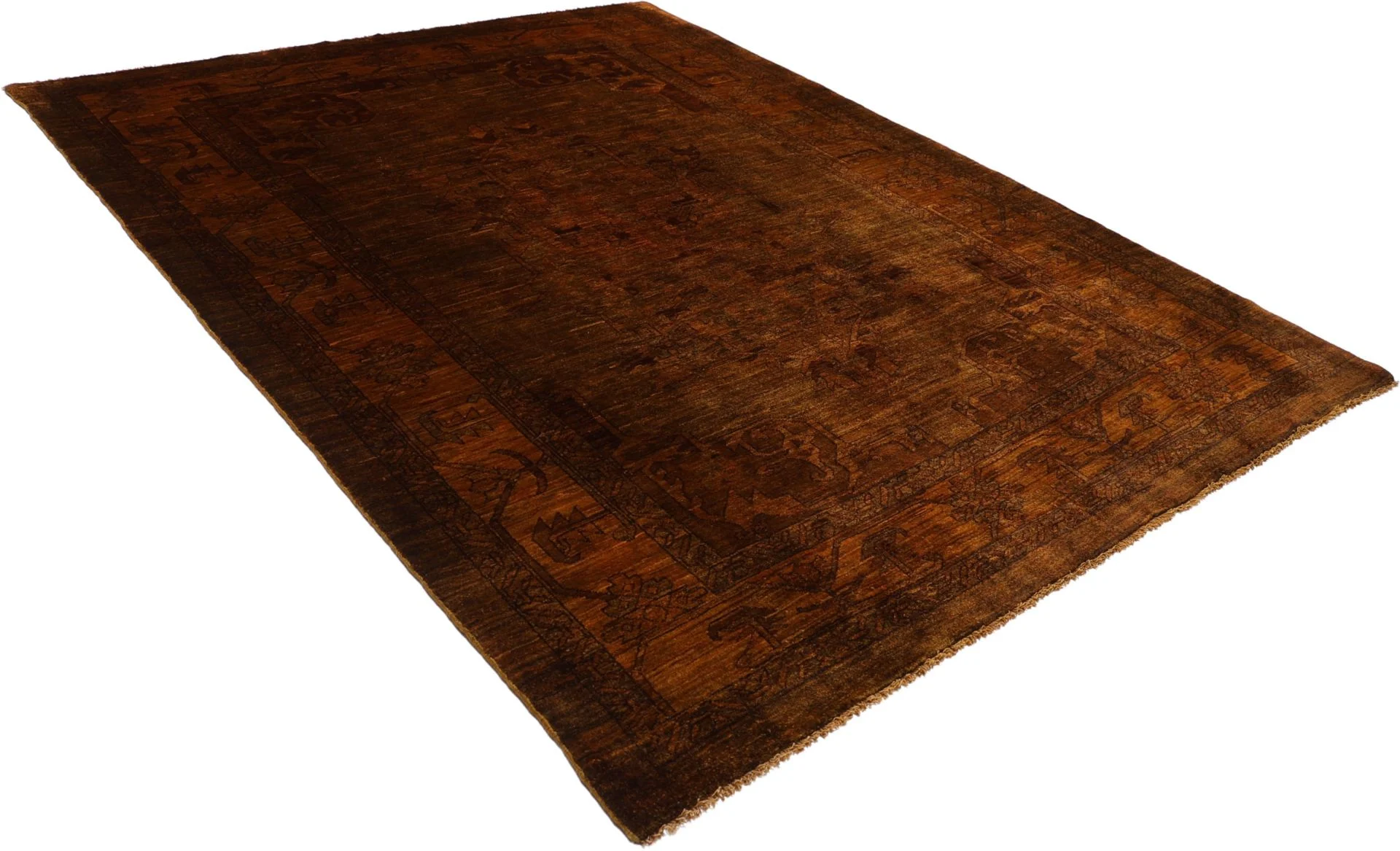 Wool Qashqai Persian Rug 205 × 283 cm, hand-knotted - Image 4