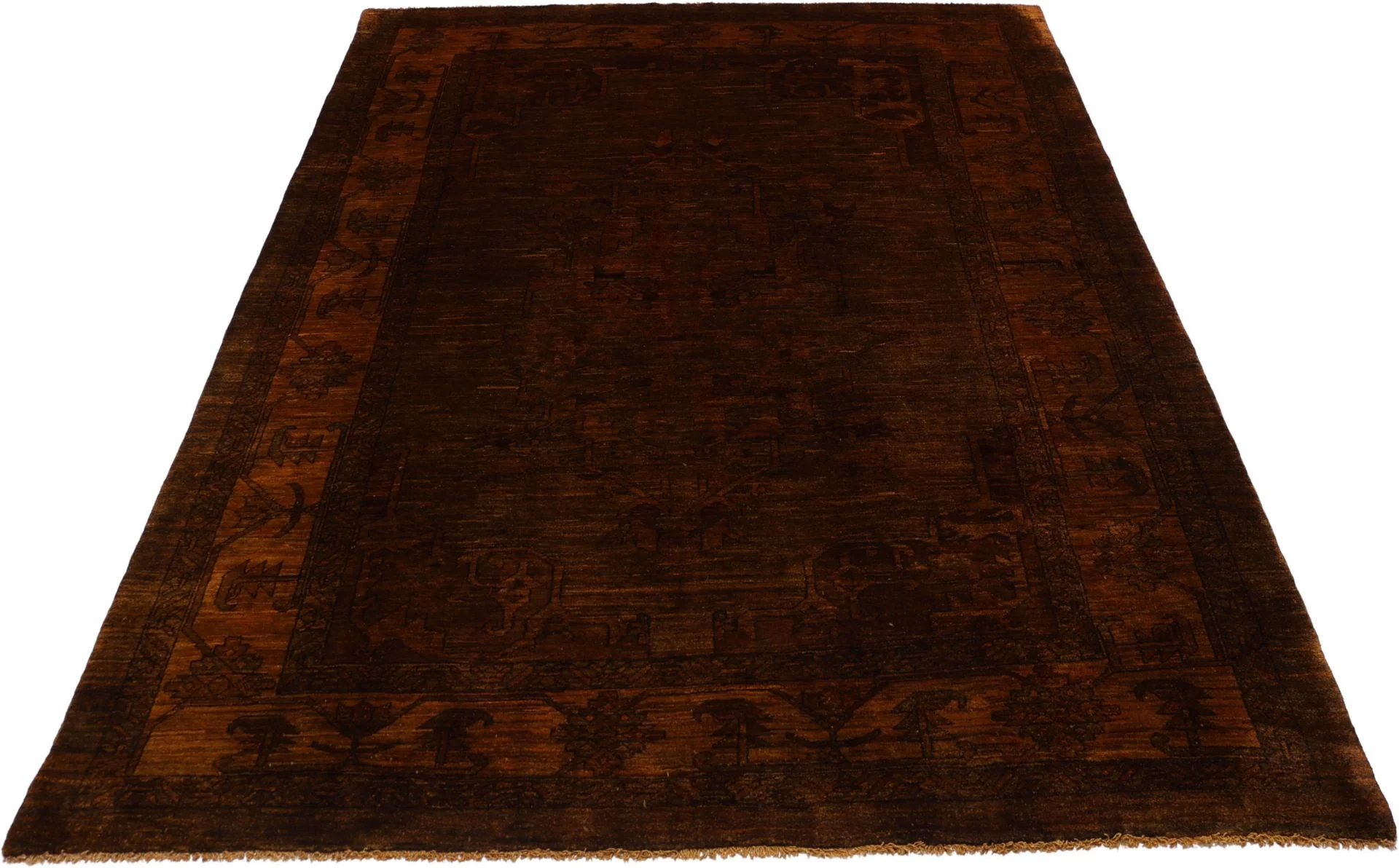 Wool Qashqai Persian Rug 205 × 283 cm, hand-knotted - Image 7