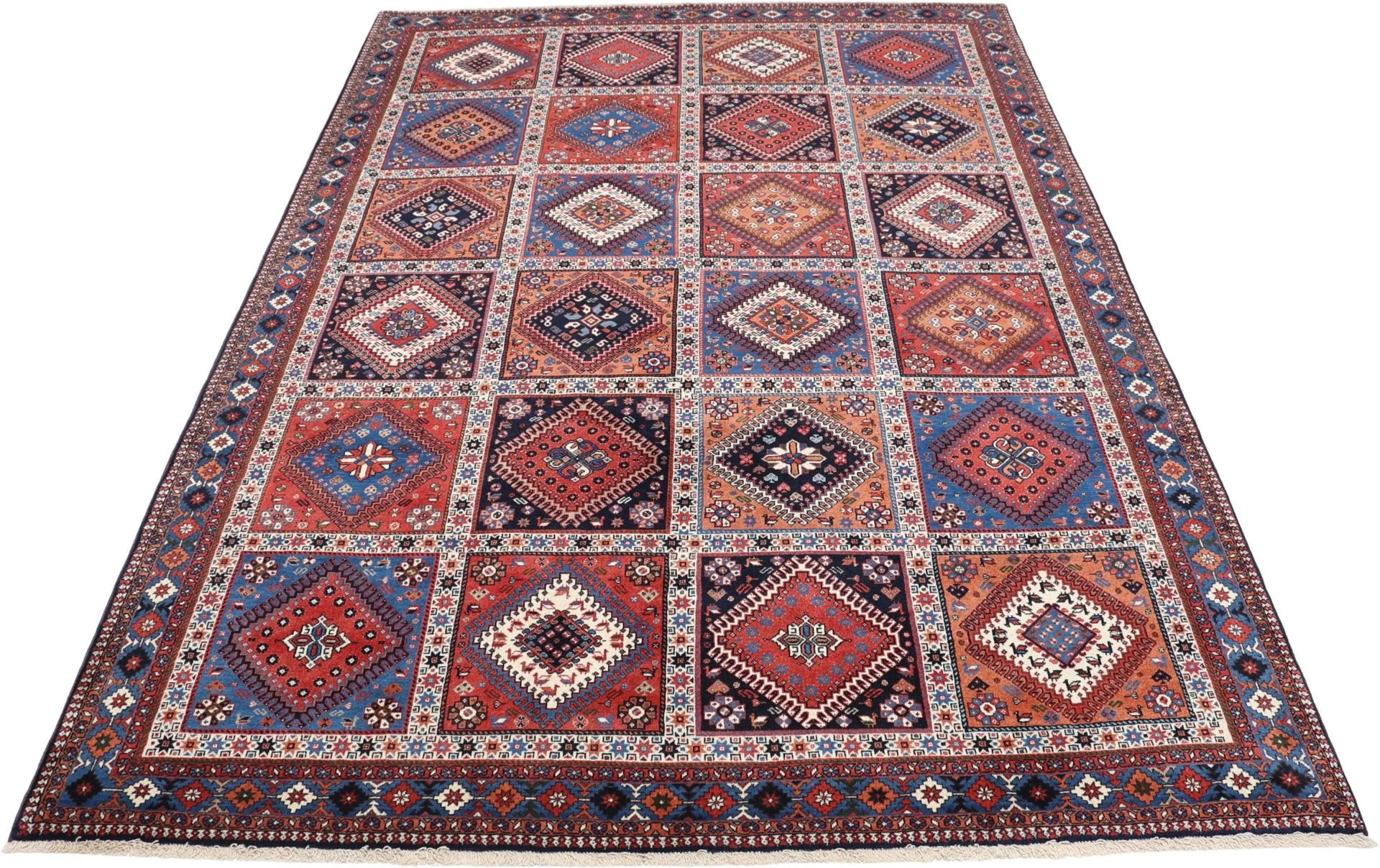 Alternative view of Hand-Knotted Persian Rug, 200 × 290 cm, Wool