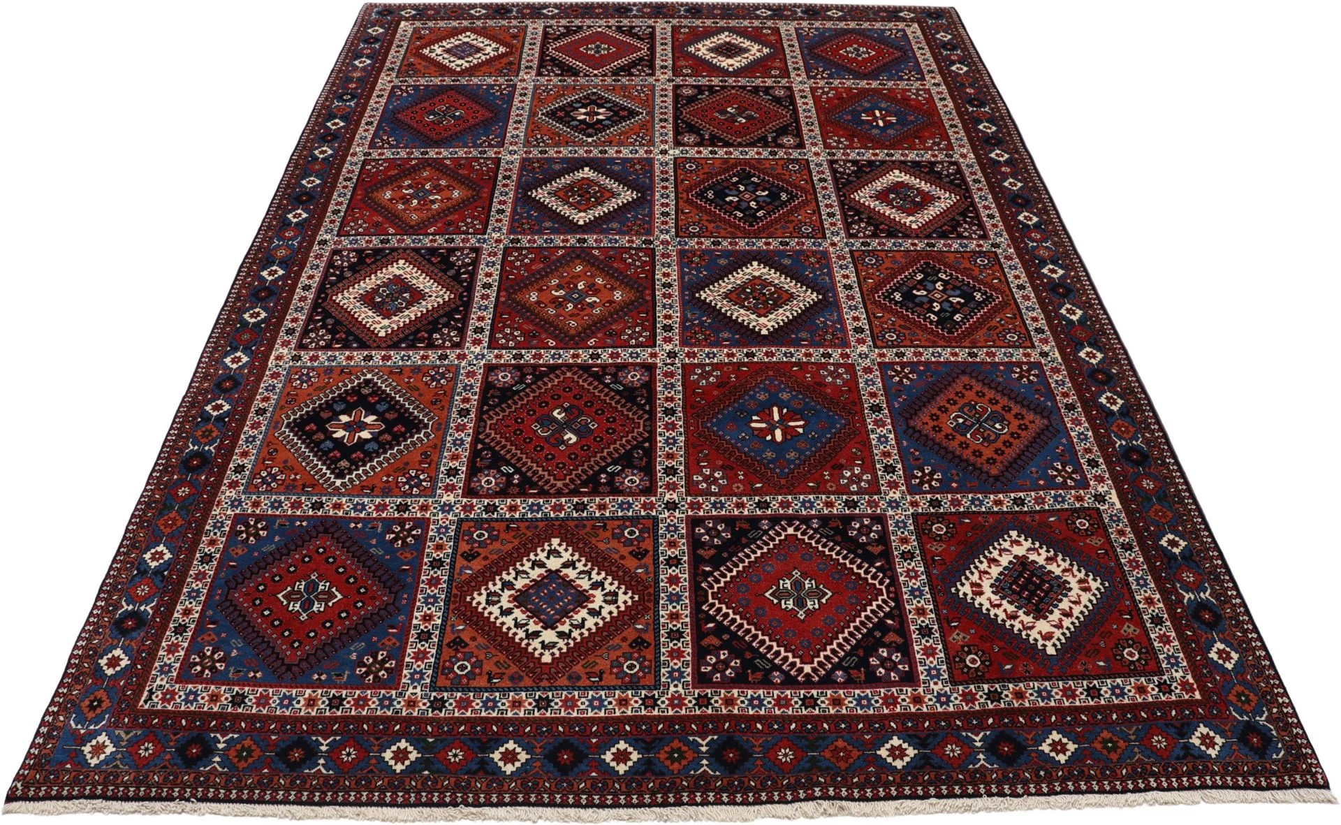 Hand-Knotted Persian Rug, 200 × 290 cm, Wool - Image 7