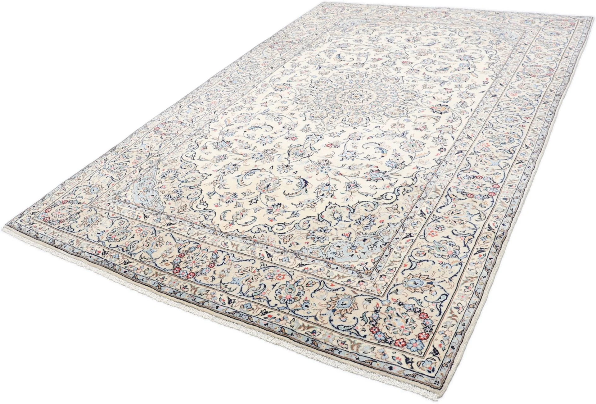 Kashan Persian Rug 197 × 294 cm in Wool, hand-knotted - Image 3