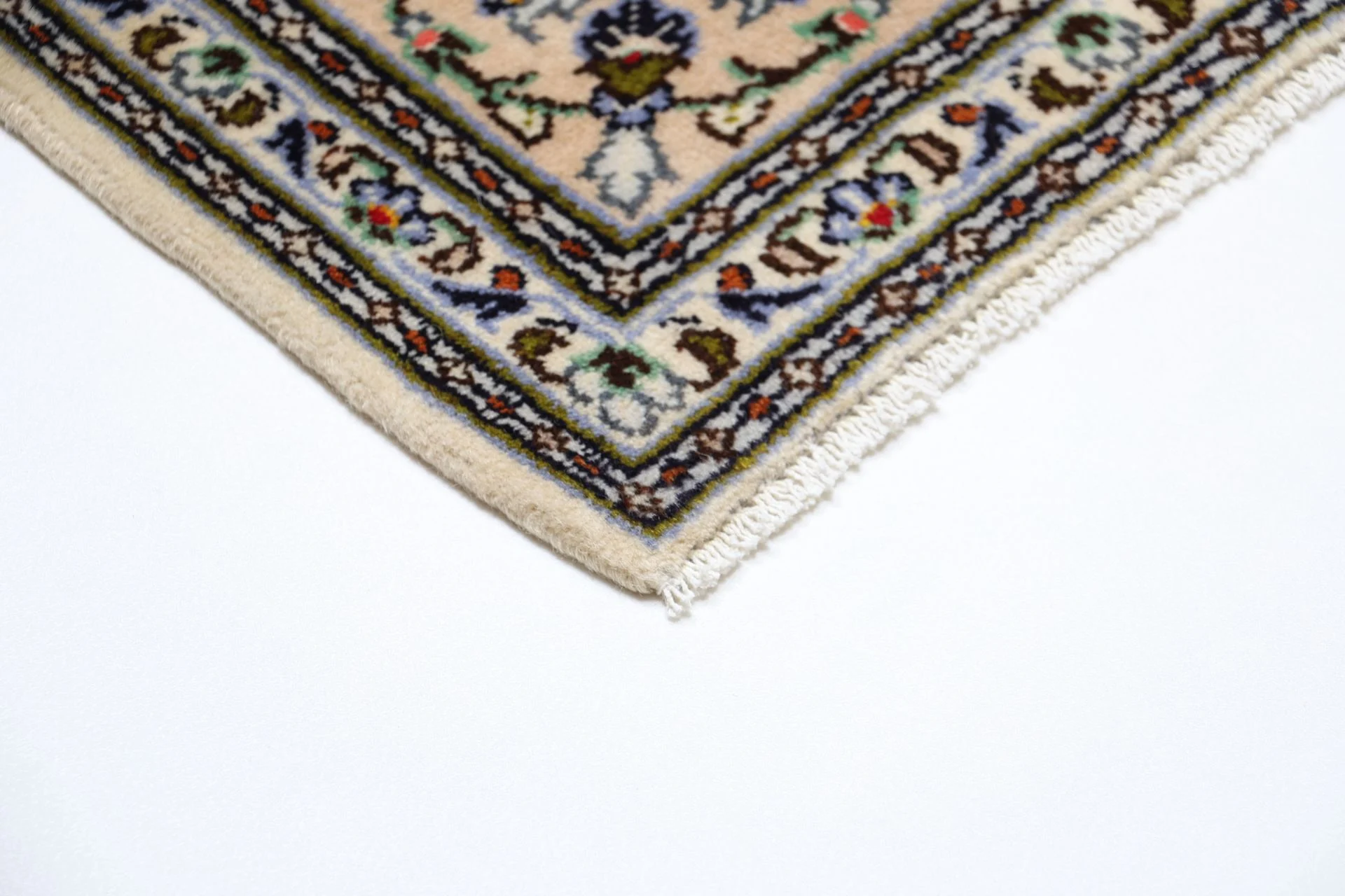 Hand-Knotted Kashan Persian Rug, 195 × 294 cm, Wool - Image 6
